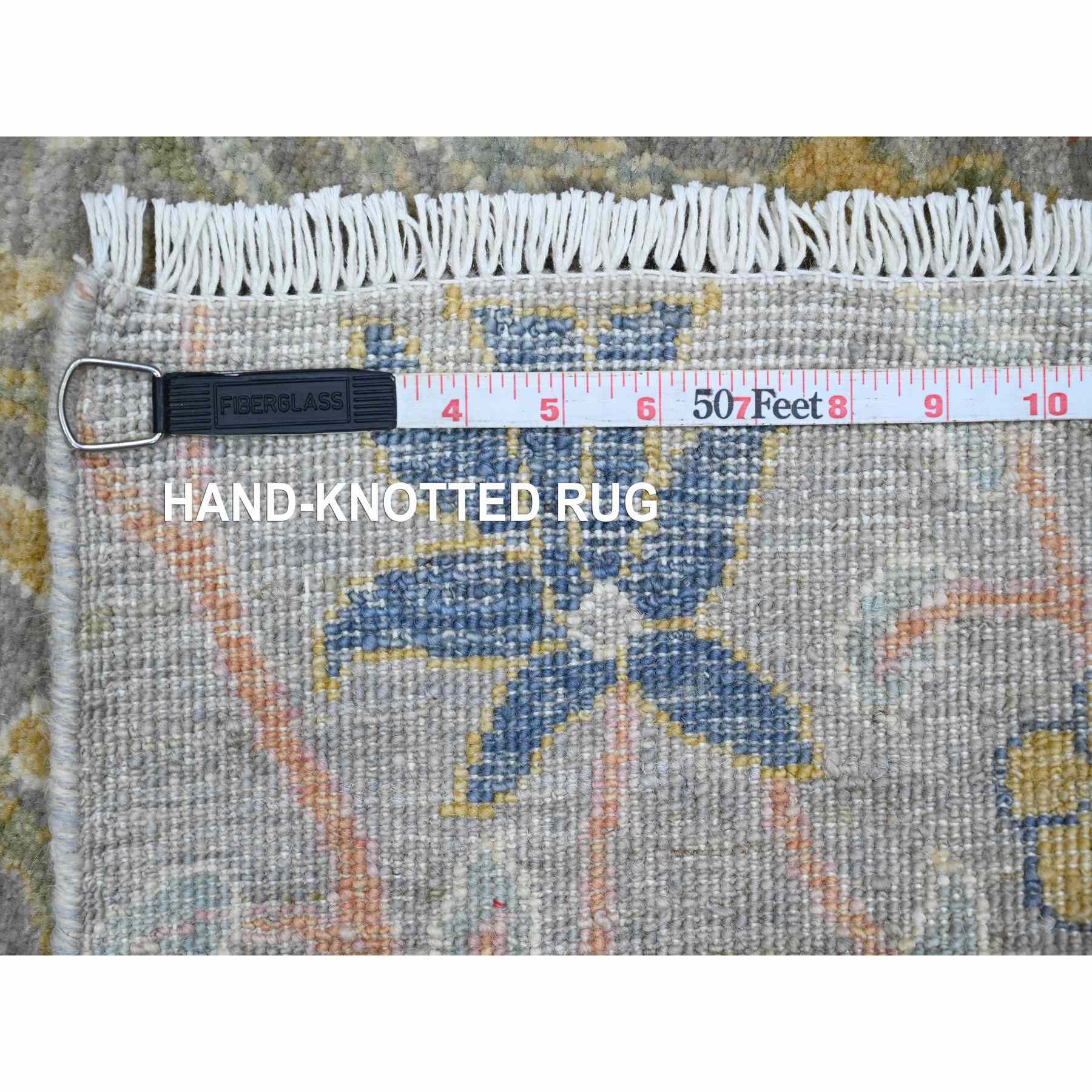 Oushak-And-Peshawar-Hand-Knotted-Rug-103075