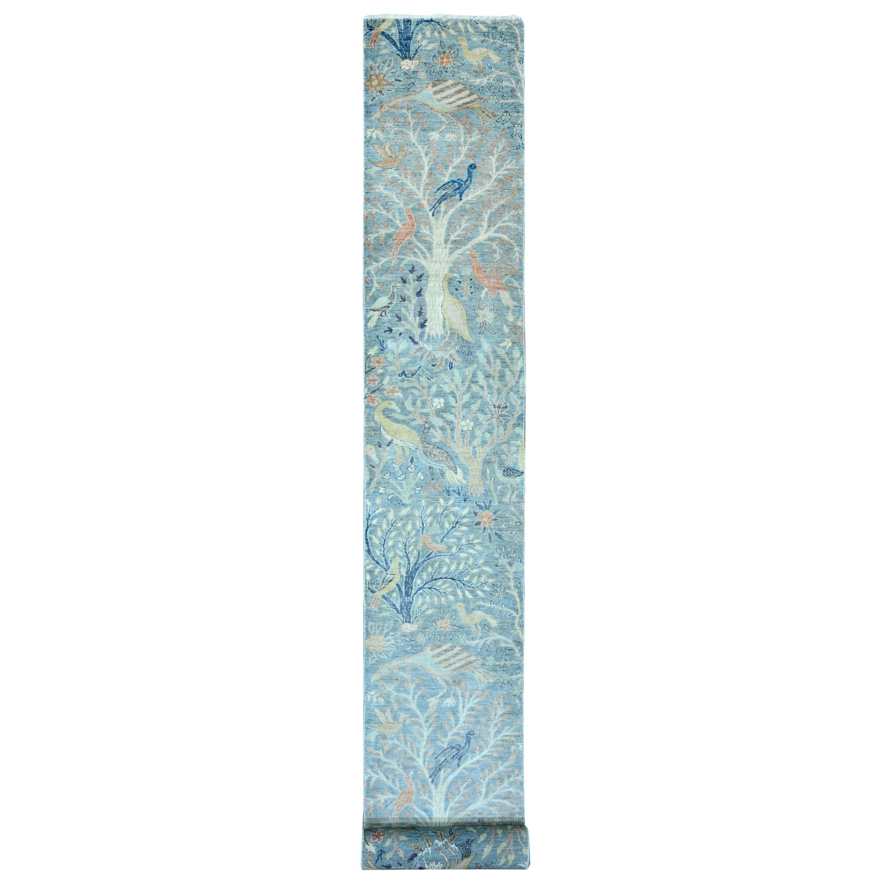 Oushak-And-Peshawar-Hand-Knotted-Rug-103080