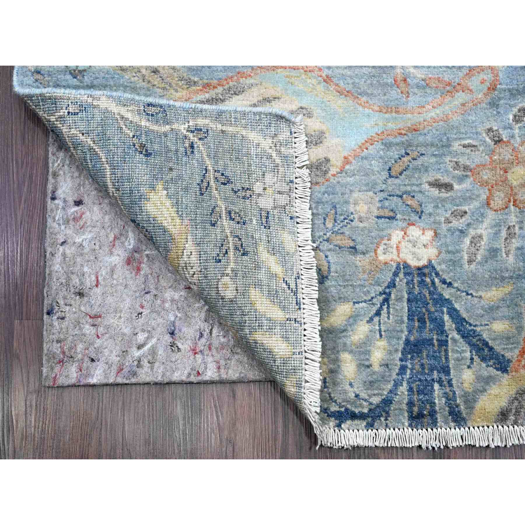 Oushak-And-Peshawar-Hand-Knotted-Rug-103080