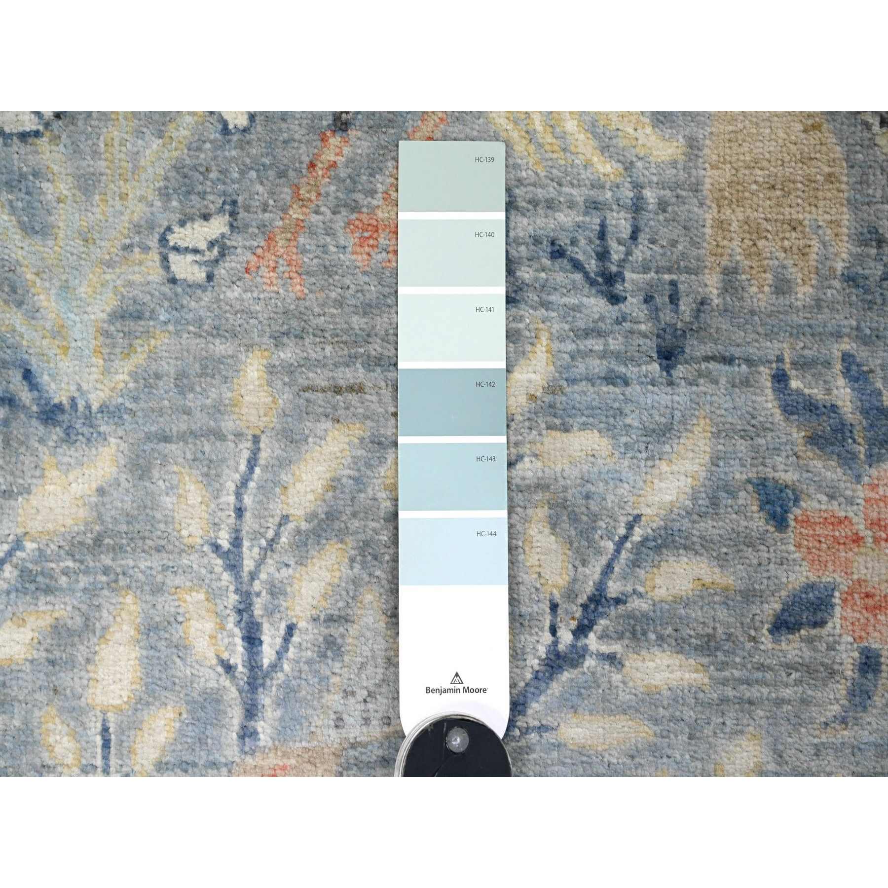 Oushak-And-Peshawar-Hand-Knotted-Rug-103080