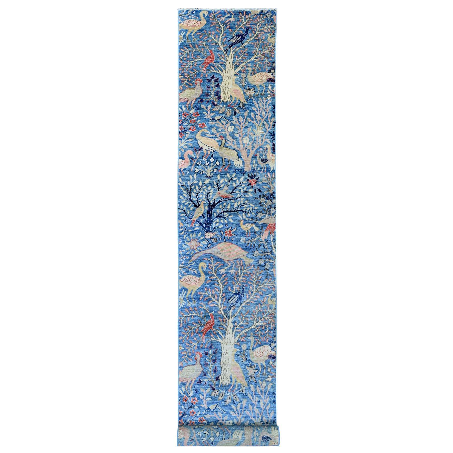 Oushak-And-Peshawar-Hand-Knotted-Rug-103190