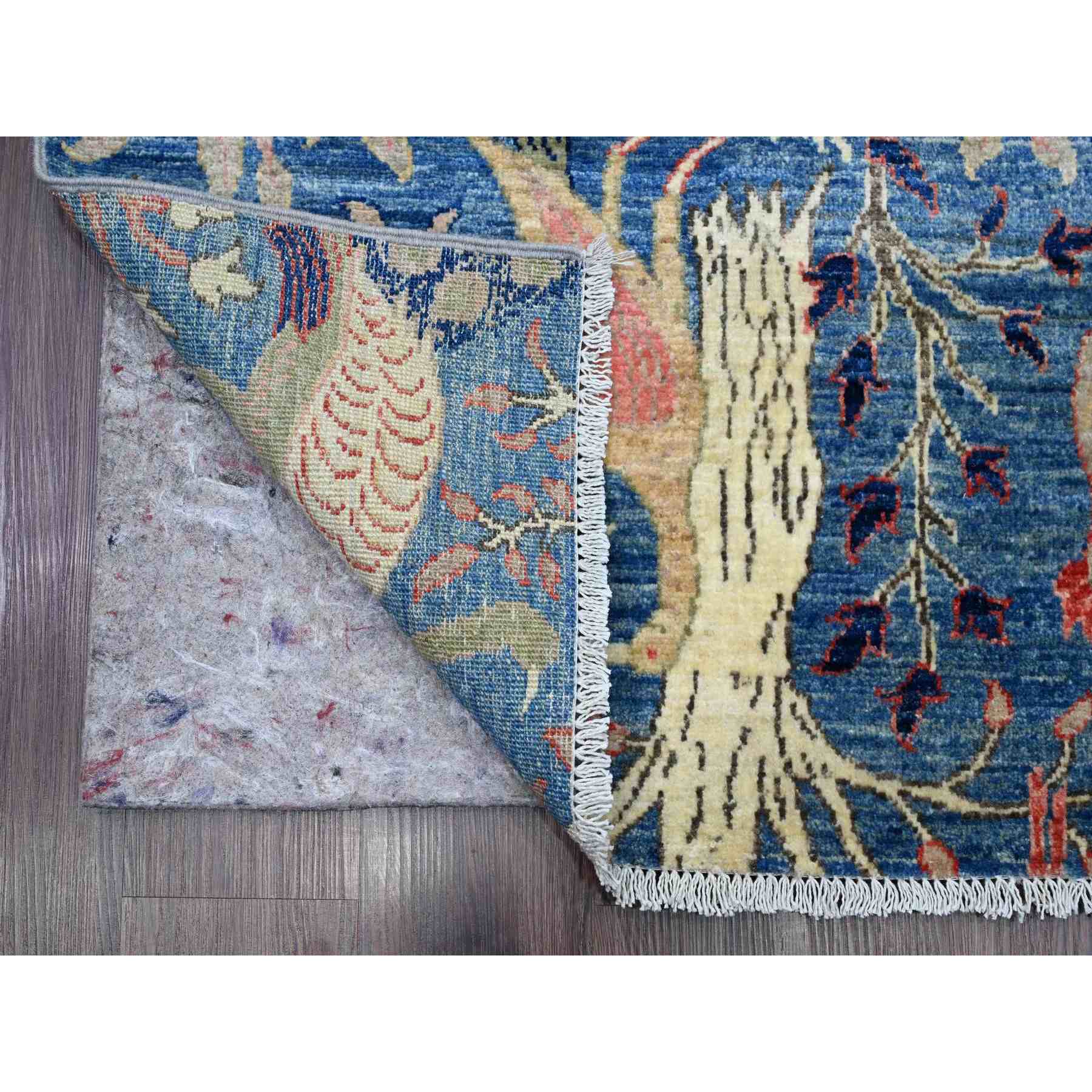 Oushak-And-Peshawar-Hand-Knotted-Rug-103210