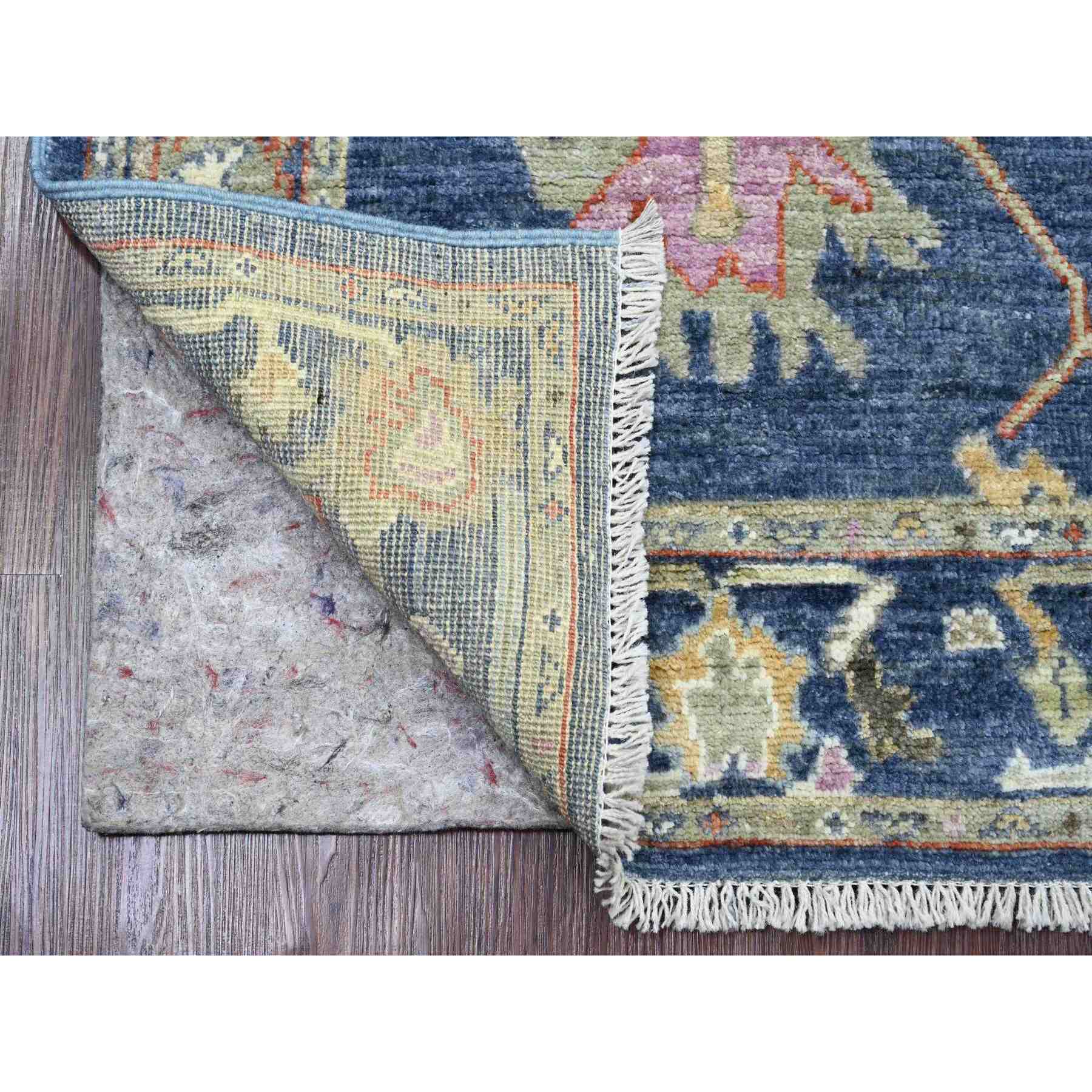 Oushak-And-Peshawar-Hand-Knotted-Rug-103310
