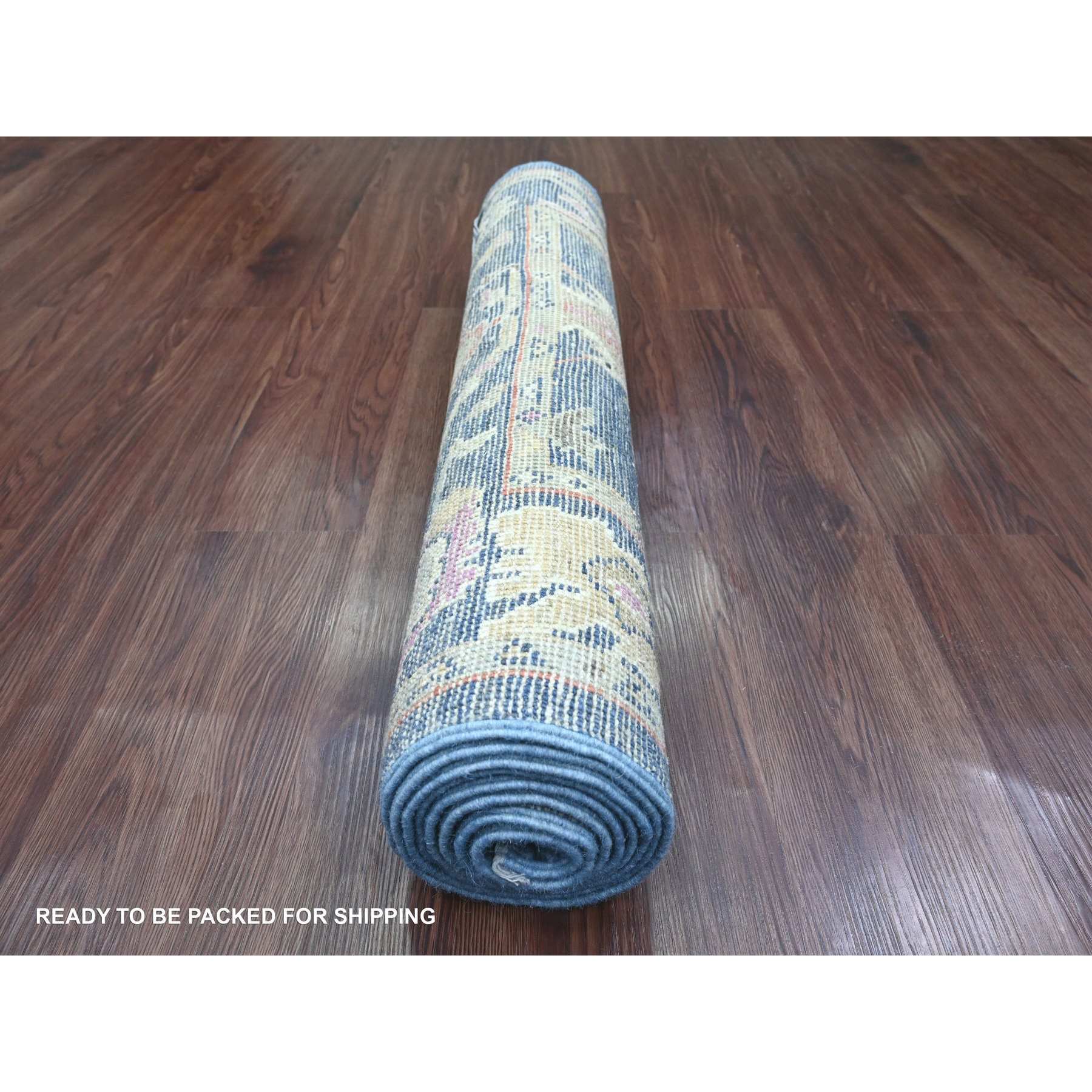 Oushak-And-Peshawar-Hand-Knotted-Rug-103310