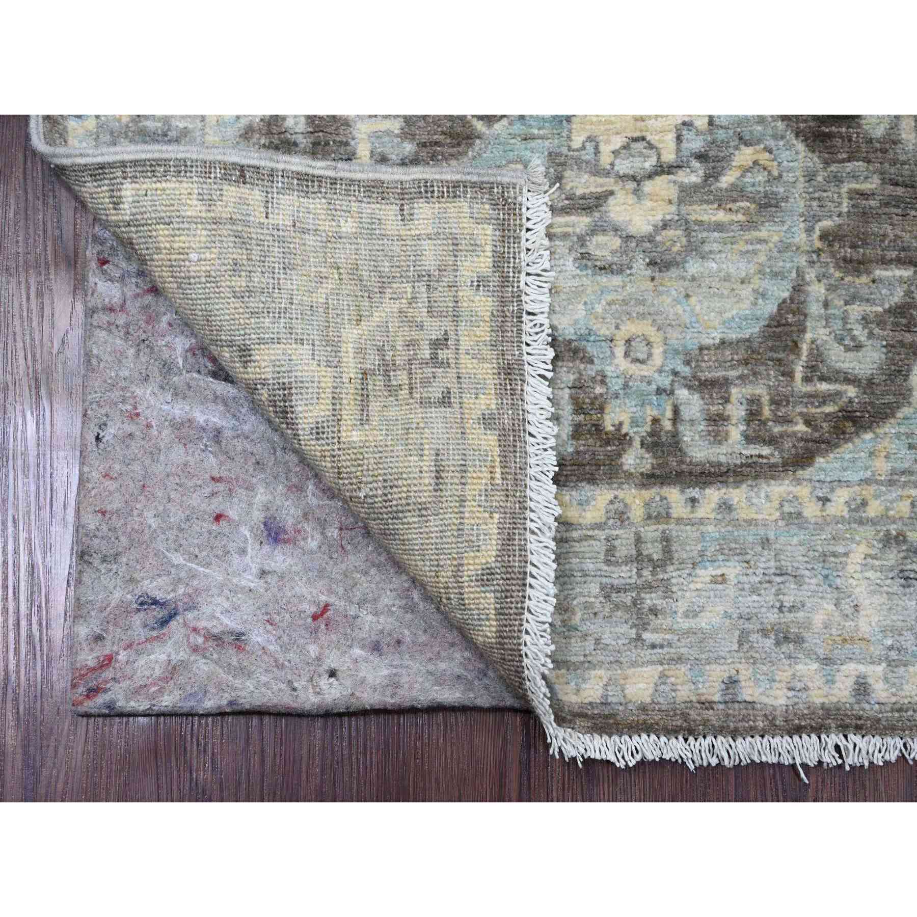 Oushak-And-Peshawar-Hand-Knotted-Rug-103355