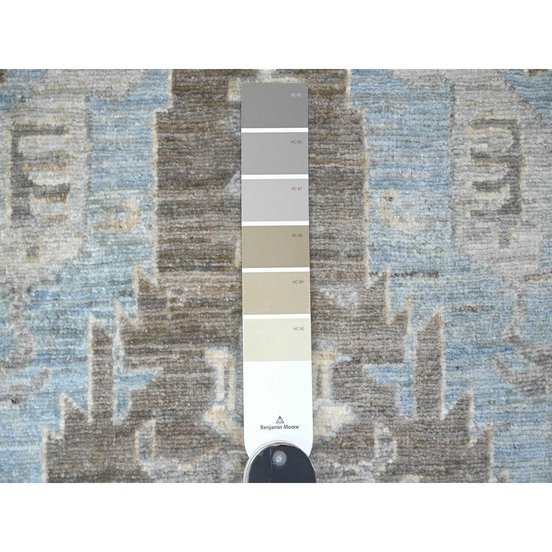 Oushak-And-Peshawar-Hand-Knotted-Rug-103355