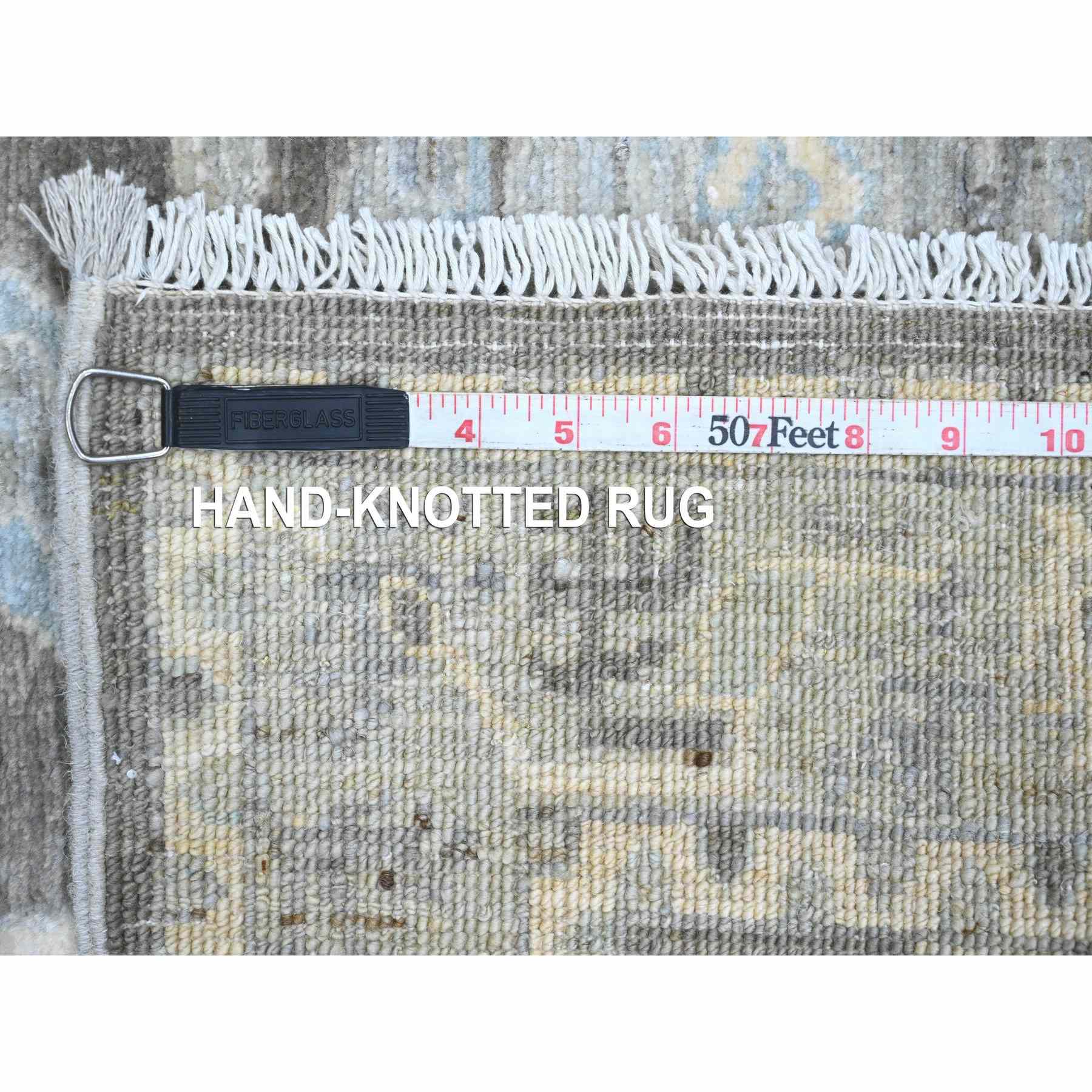 Oushak-And-Peshawar-Hand-Knotted-Rug-103355