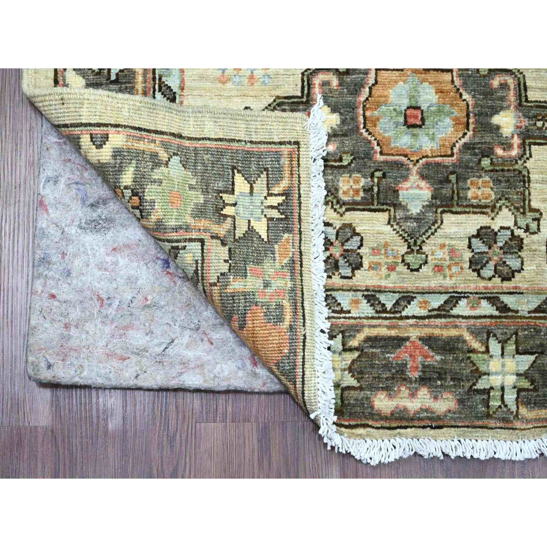 Oushak-And-Peshawar-Hand-Knotted-Rug-103385