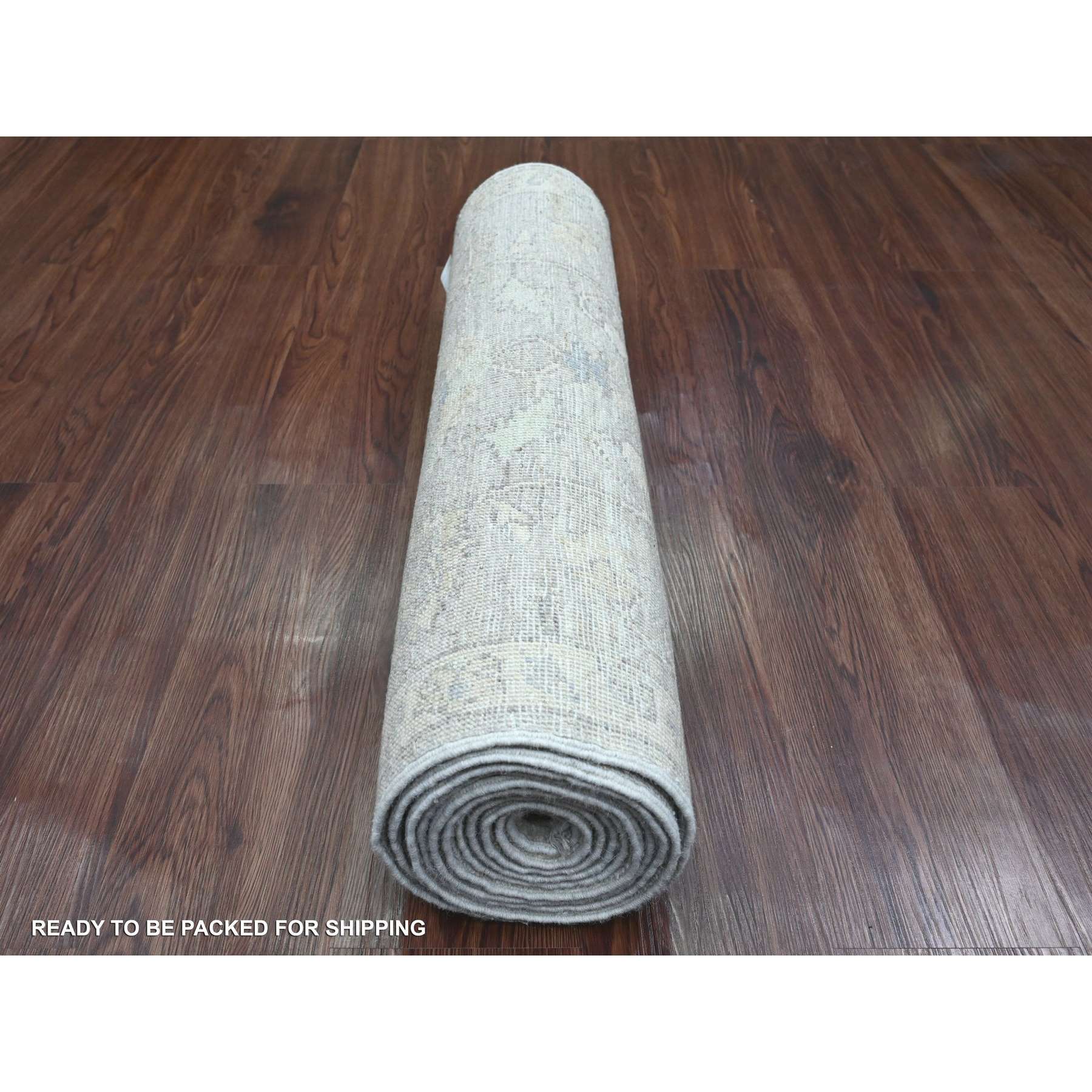 Oushak-And-Peshawar-Hand-Knotted-Rug-103415