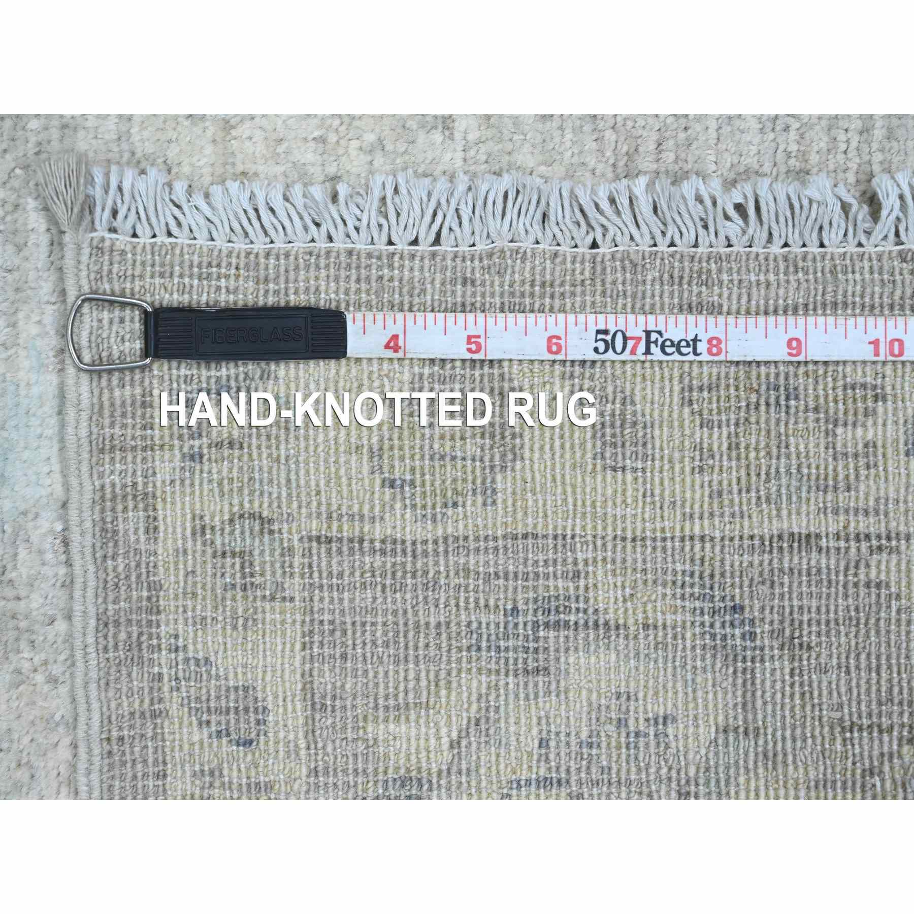 Oushak-And-Peshawar-Hand-Knotted-Rug-103430