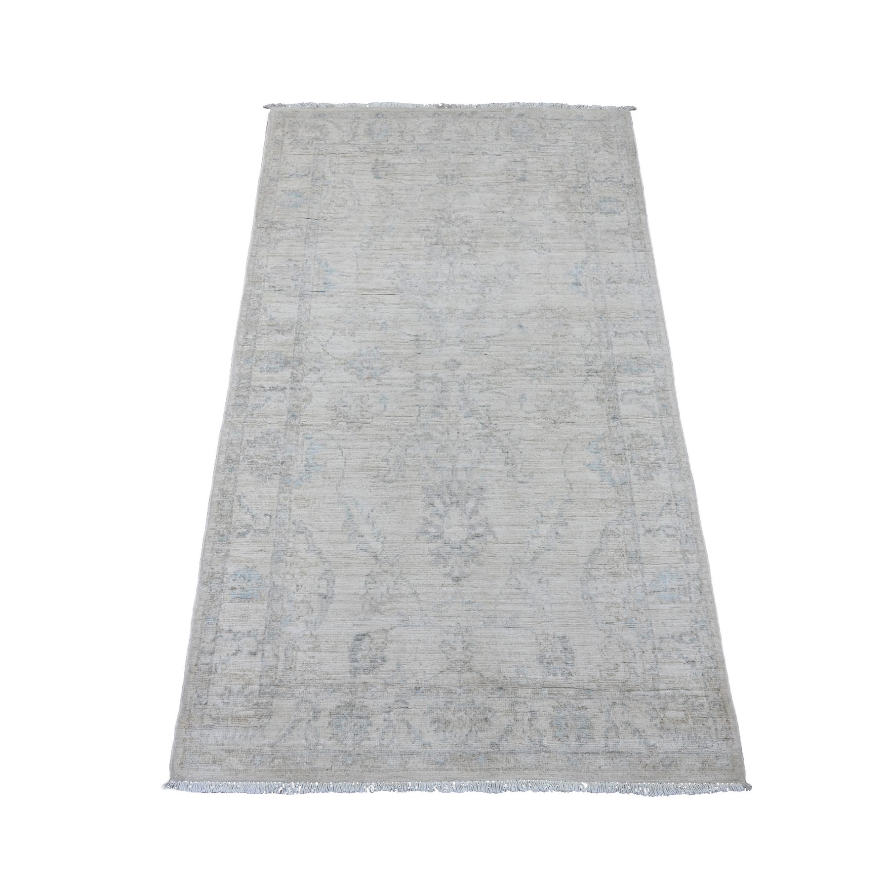 Oushak-And-Peshawar-Hand-Knotted-Rug-103435