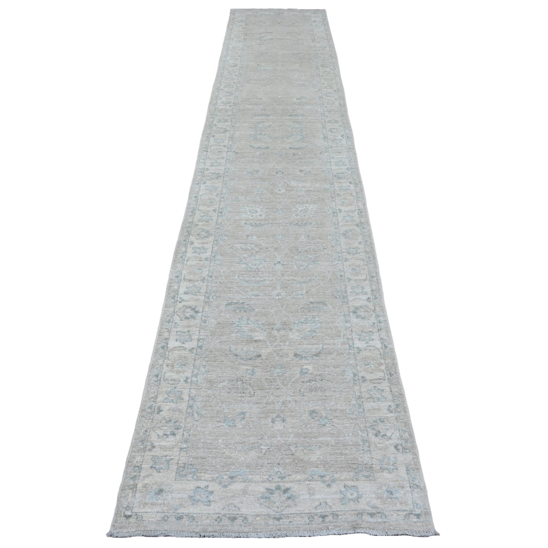 Oushak-And-Peshawar-Hand-Knotted-Rug-103445