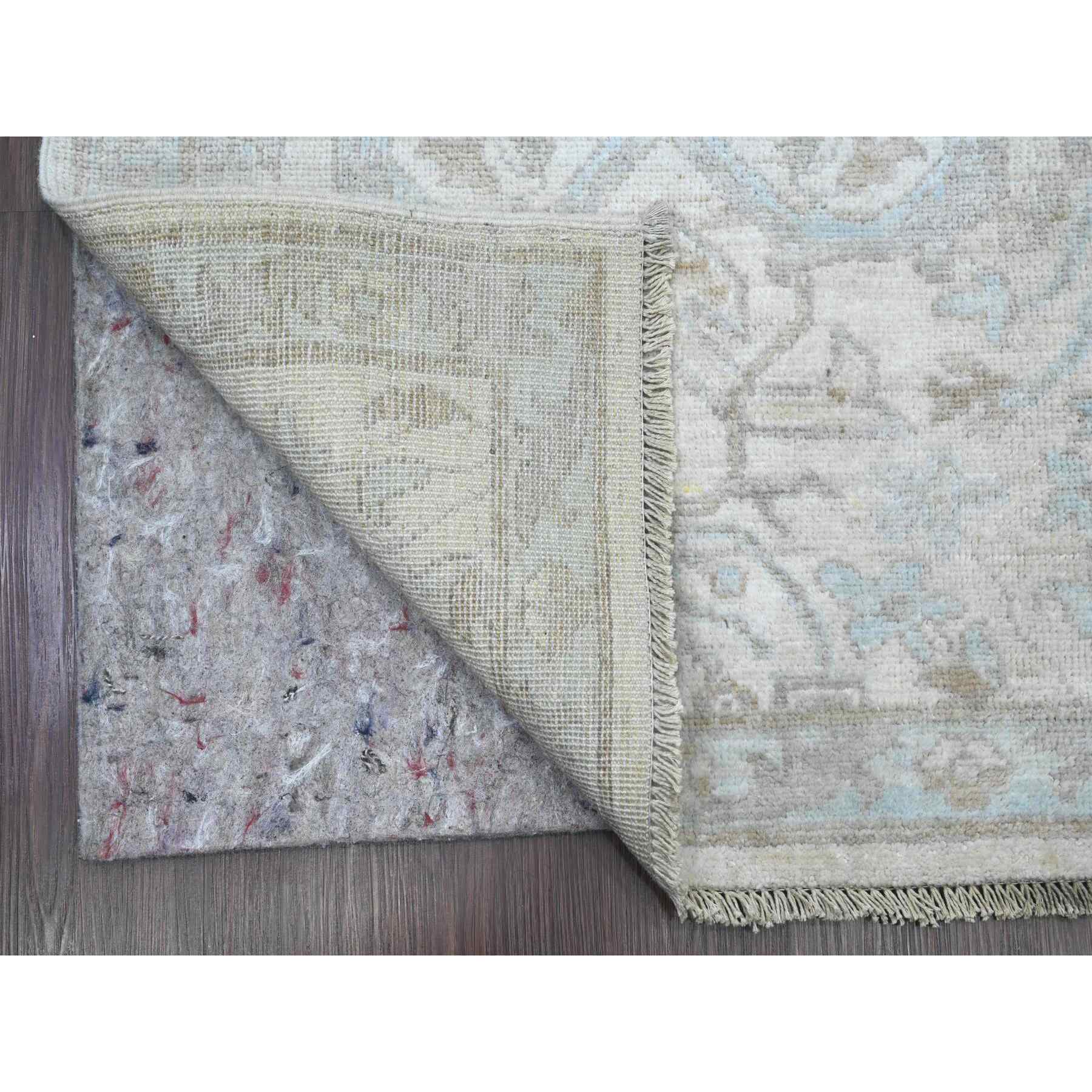 Oushak-And-Peshawar-Hand-Knotted-Rug-103465