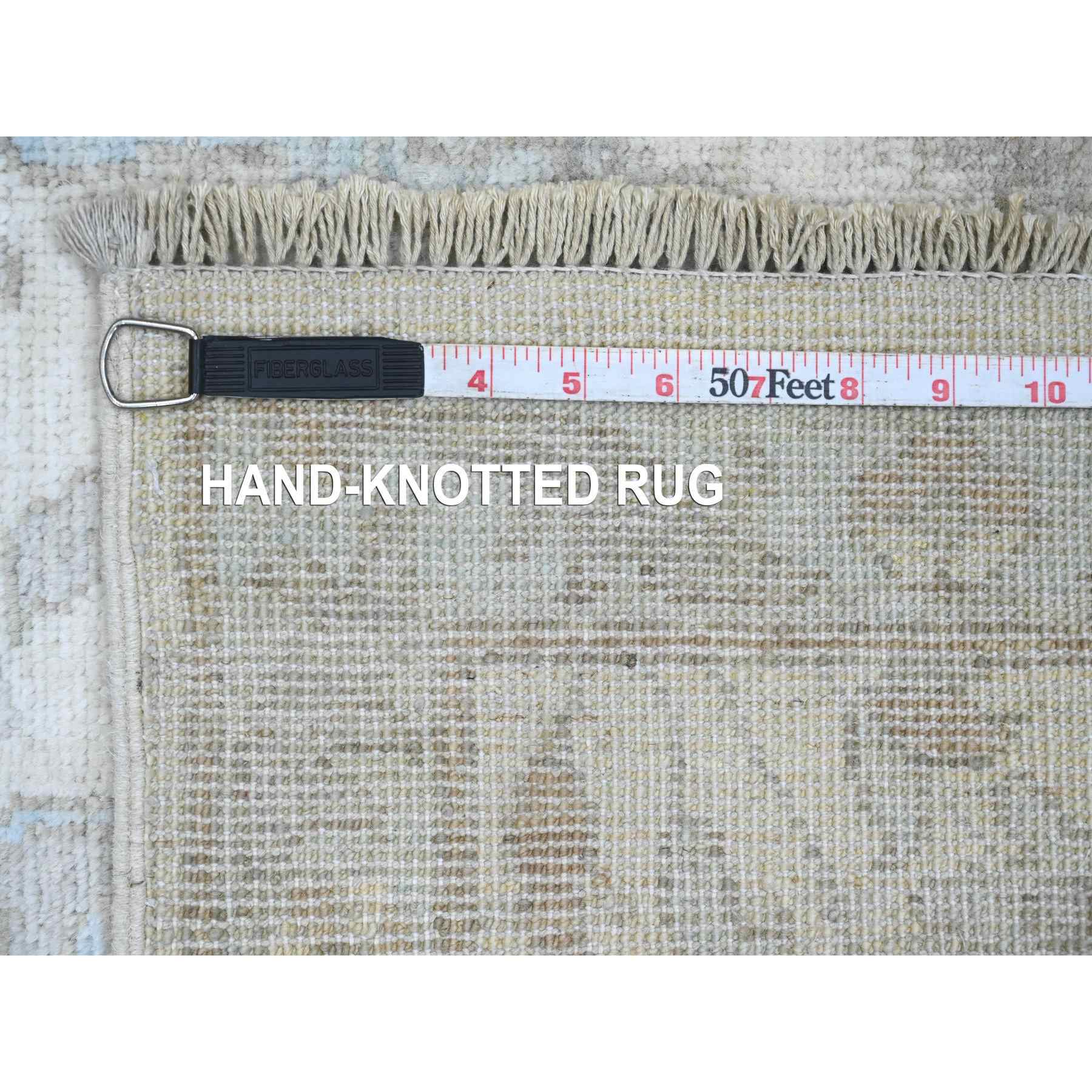 Oushak-And-Peshawar-Hand-Knotted-Rug-103465
