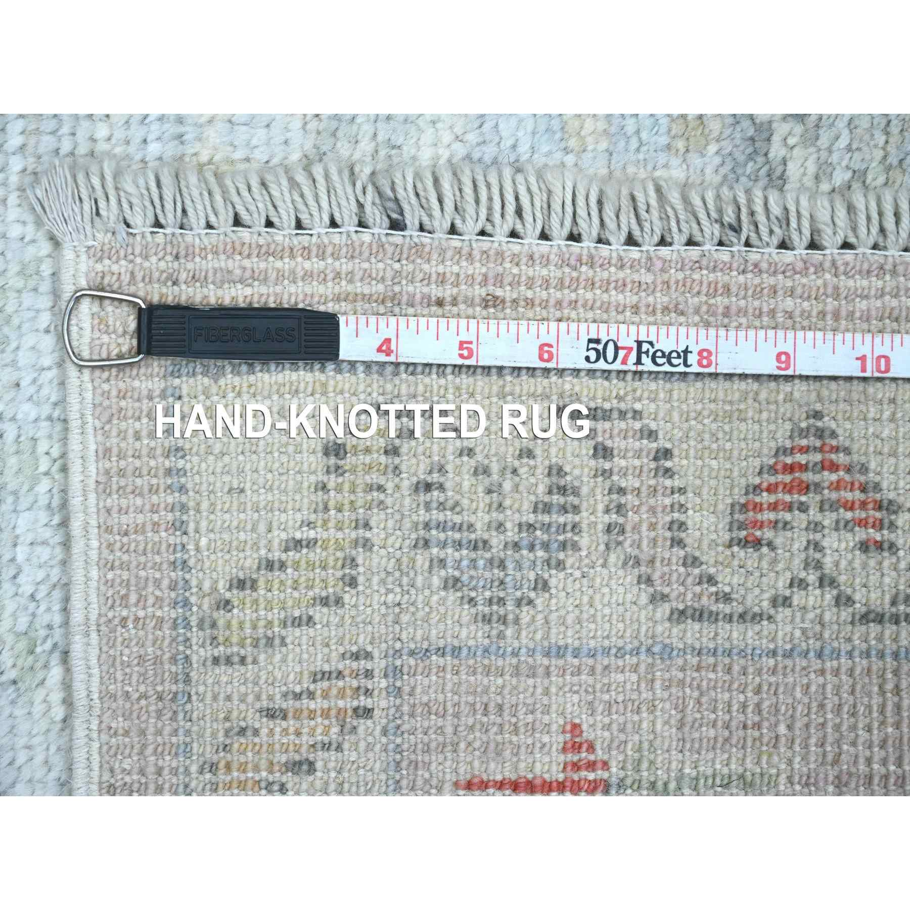 Oushak-And-Peshawar-Hand-Knotted-Rug-103490