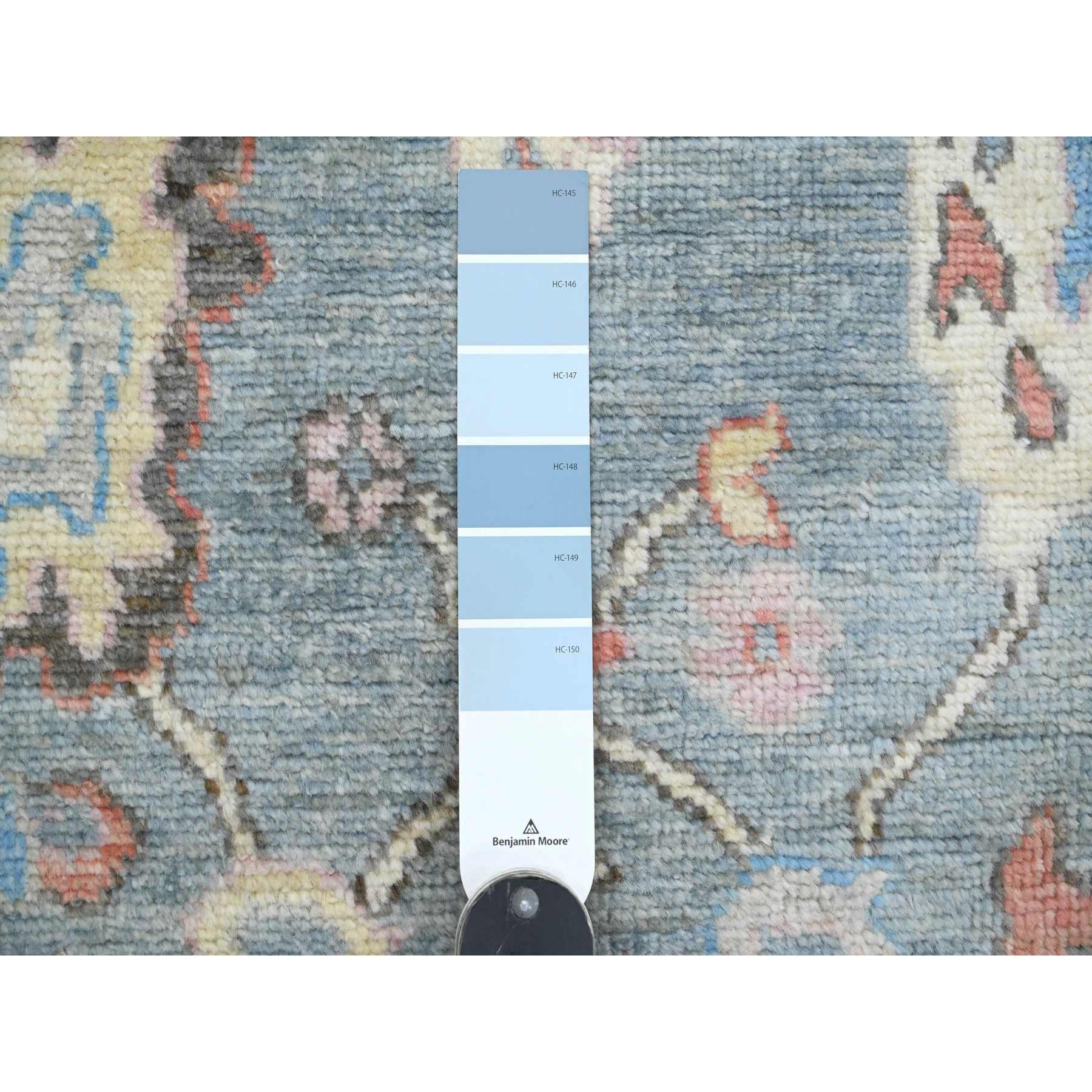 Oushak-And-Peshawar-Hand-Knotted-Rug-103505