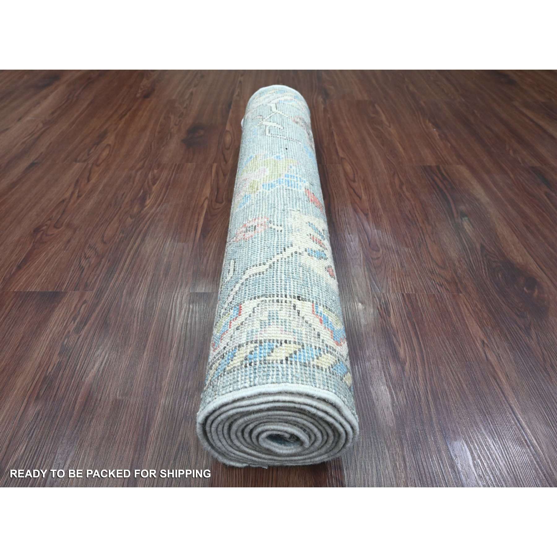 Oushak-And-Peshawar-Hand-Knotted-Rug-103505