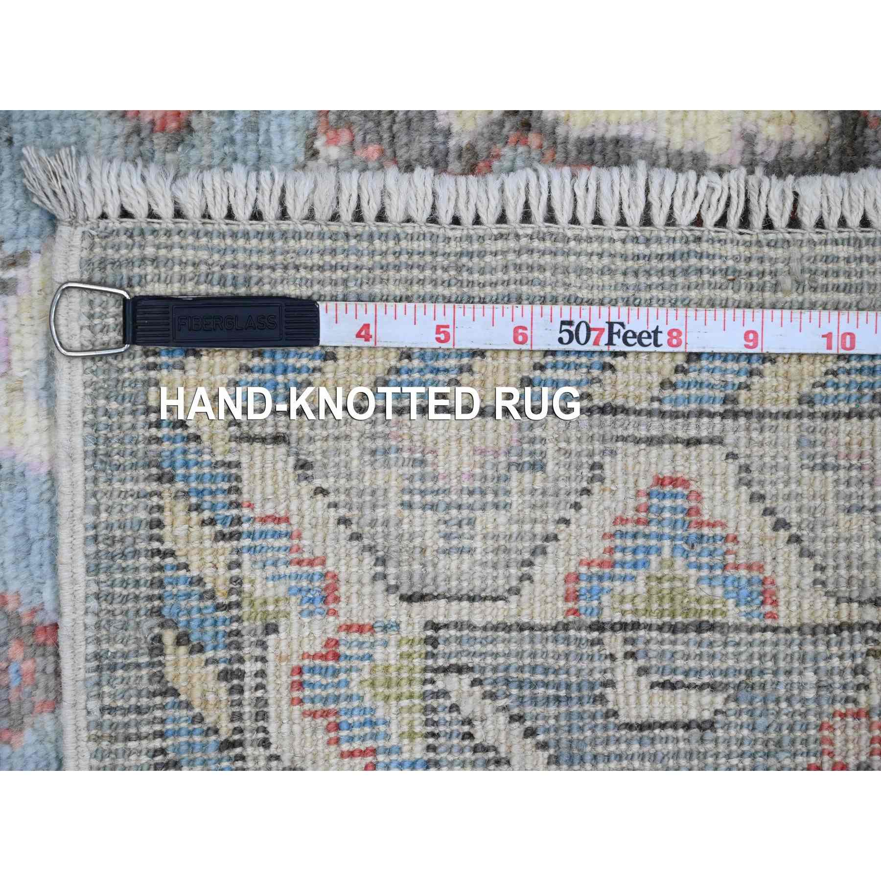 Oushak-And-Peshawar-Hand-Knotted-Rug-103505