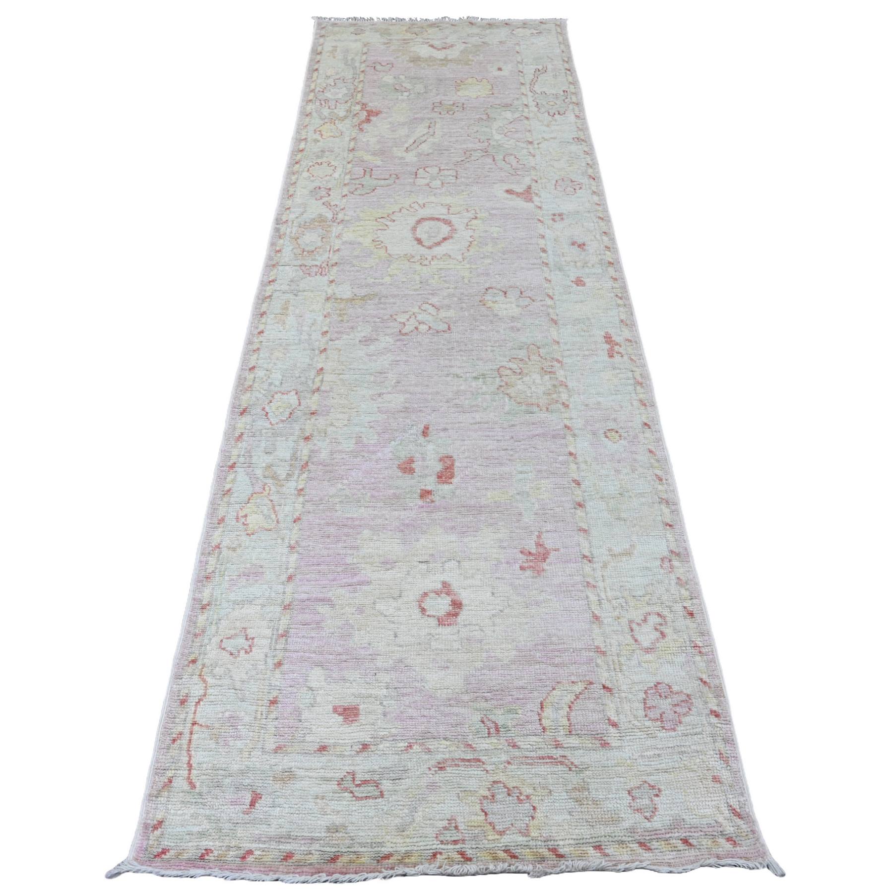 Oushak-And-Peshawar-Hand-Knotted-Rug-103510