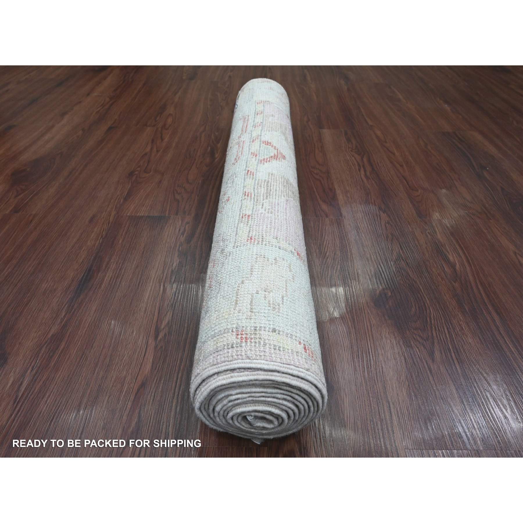 Oushak-And-Peshawar-Hand-Knotted-Rug-103510