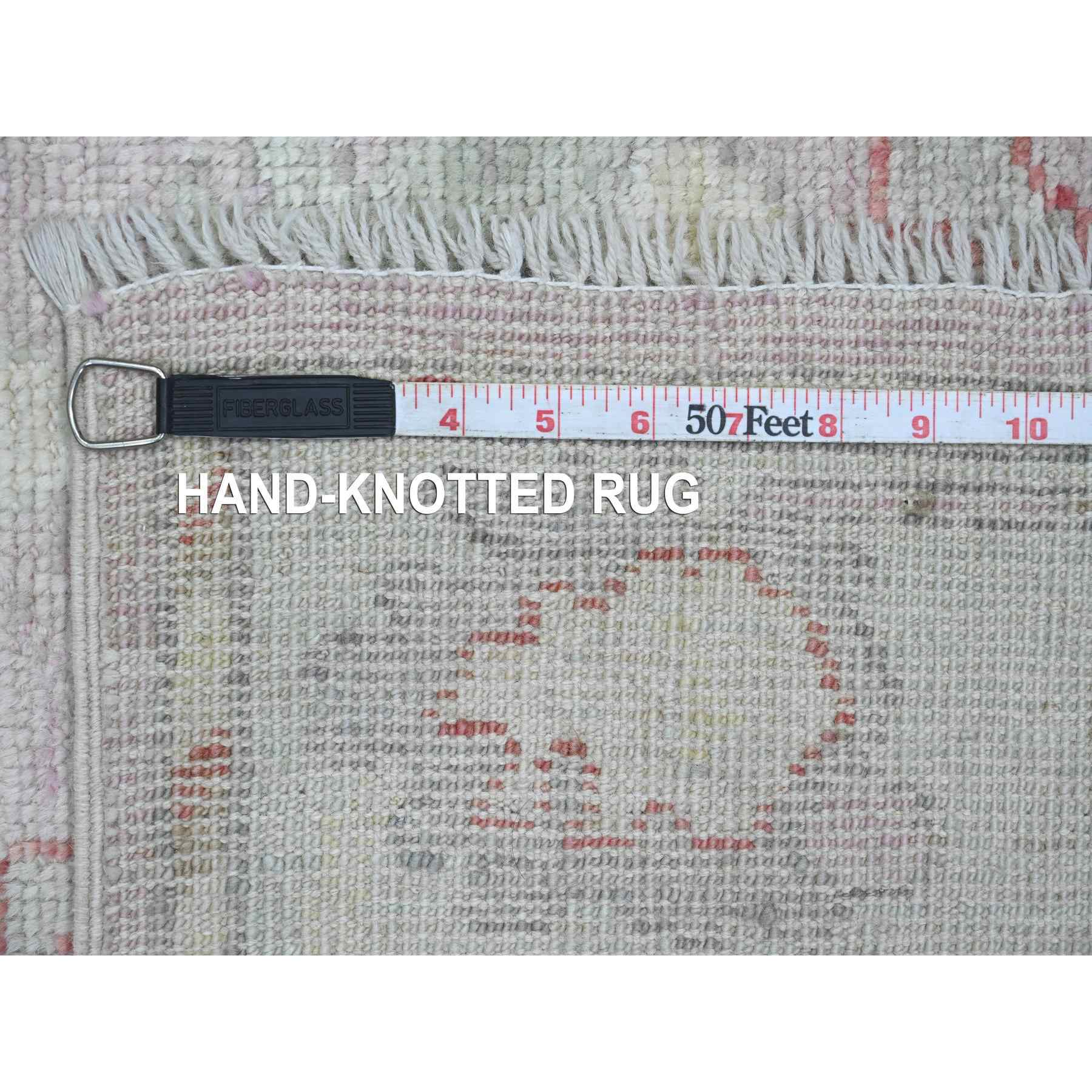 Oushak-And-Peshawar-Hand-Knotted-Rug-103510