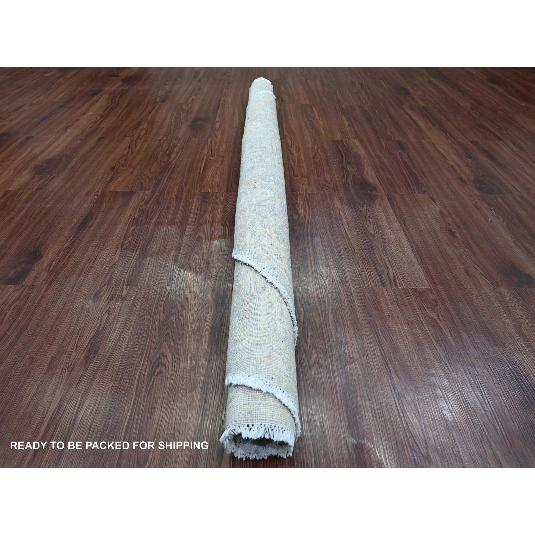 Oushak-And-Peshawar-Hand-Knotted-Rug-103650