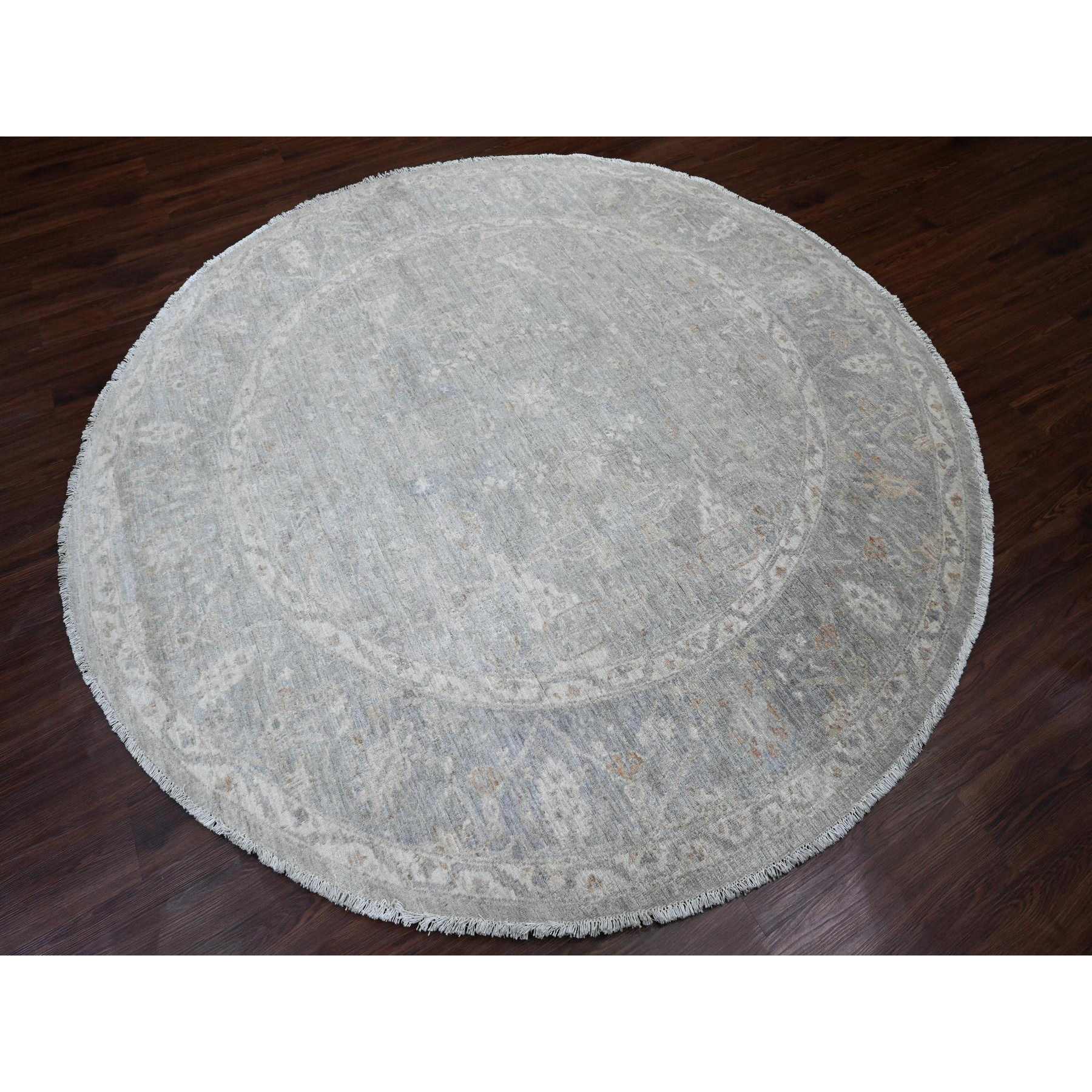 Oushak-And-Peshawar-Hand-Knotted-Rug-103655