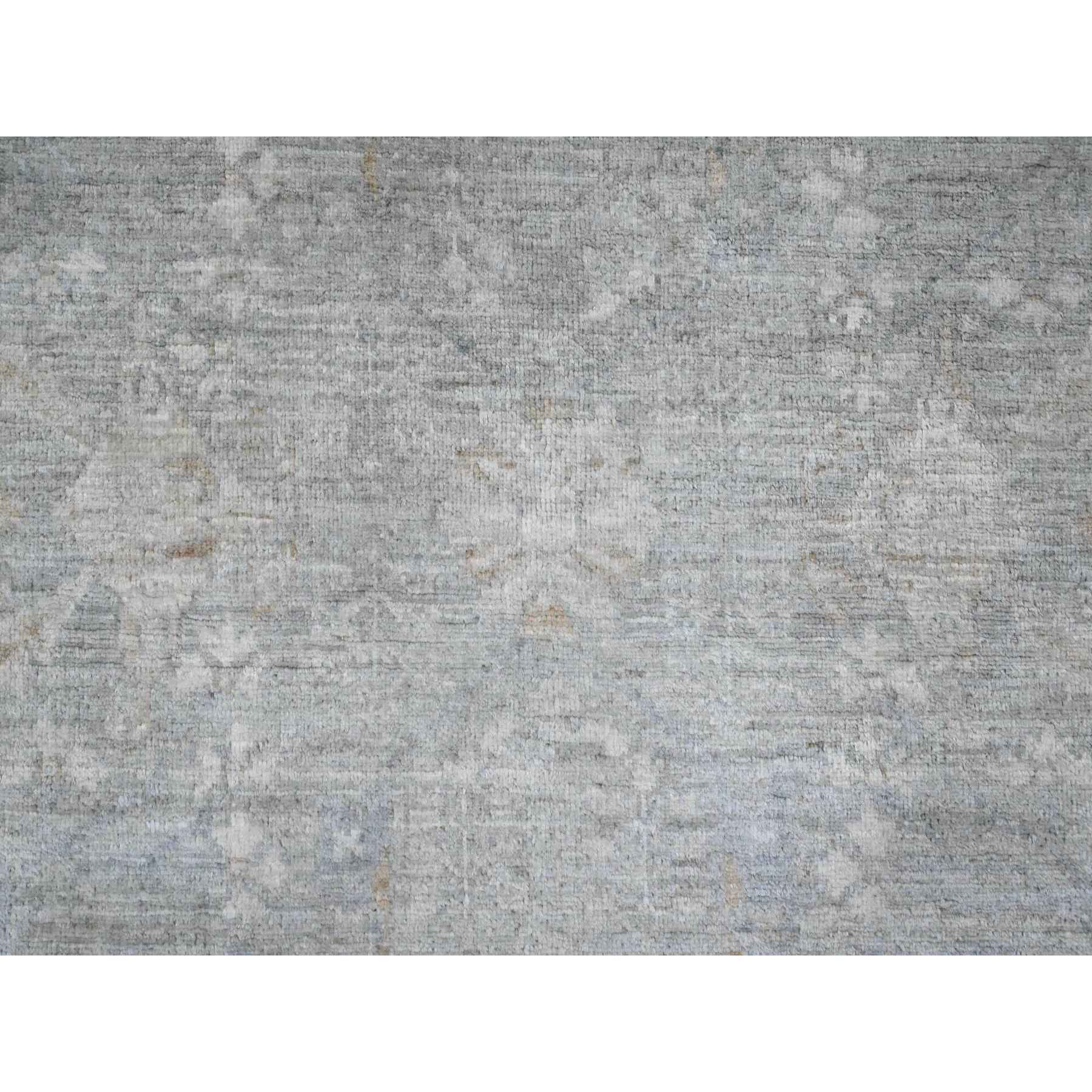 Oushak-And-Peshawar-Hand-Knotted-Rug-103655