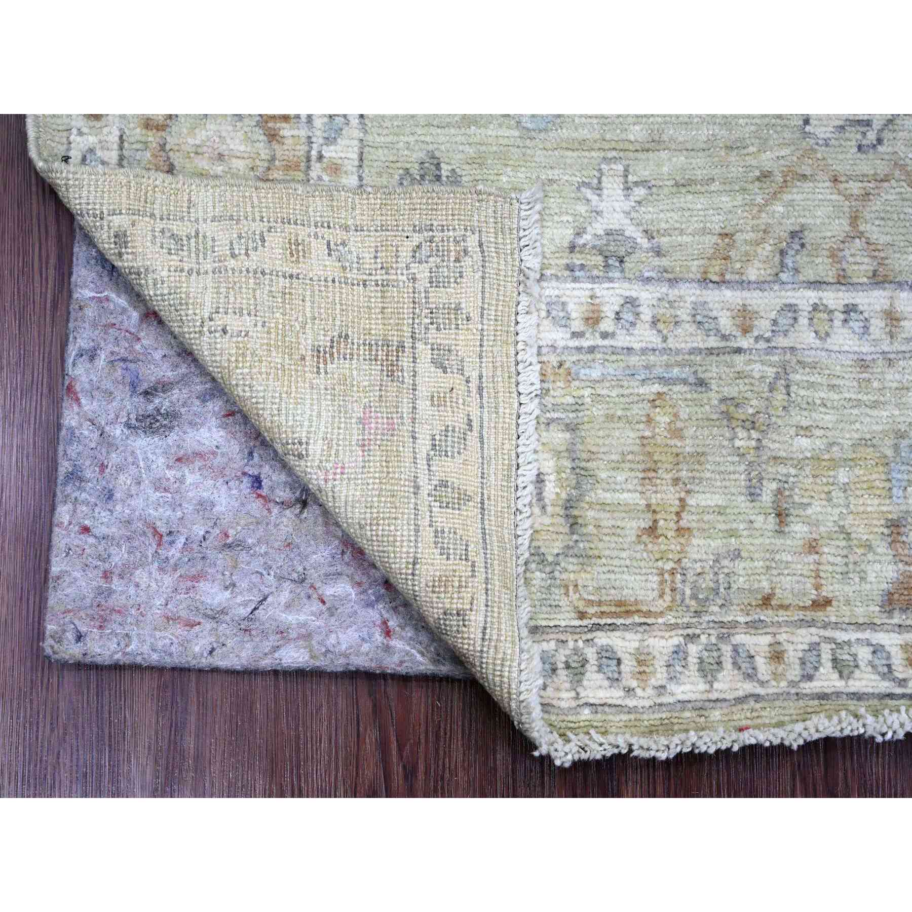 Oushak-And-Peshawar-Hand-Knotted-Rug-103760