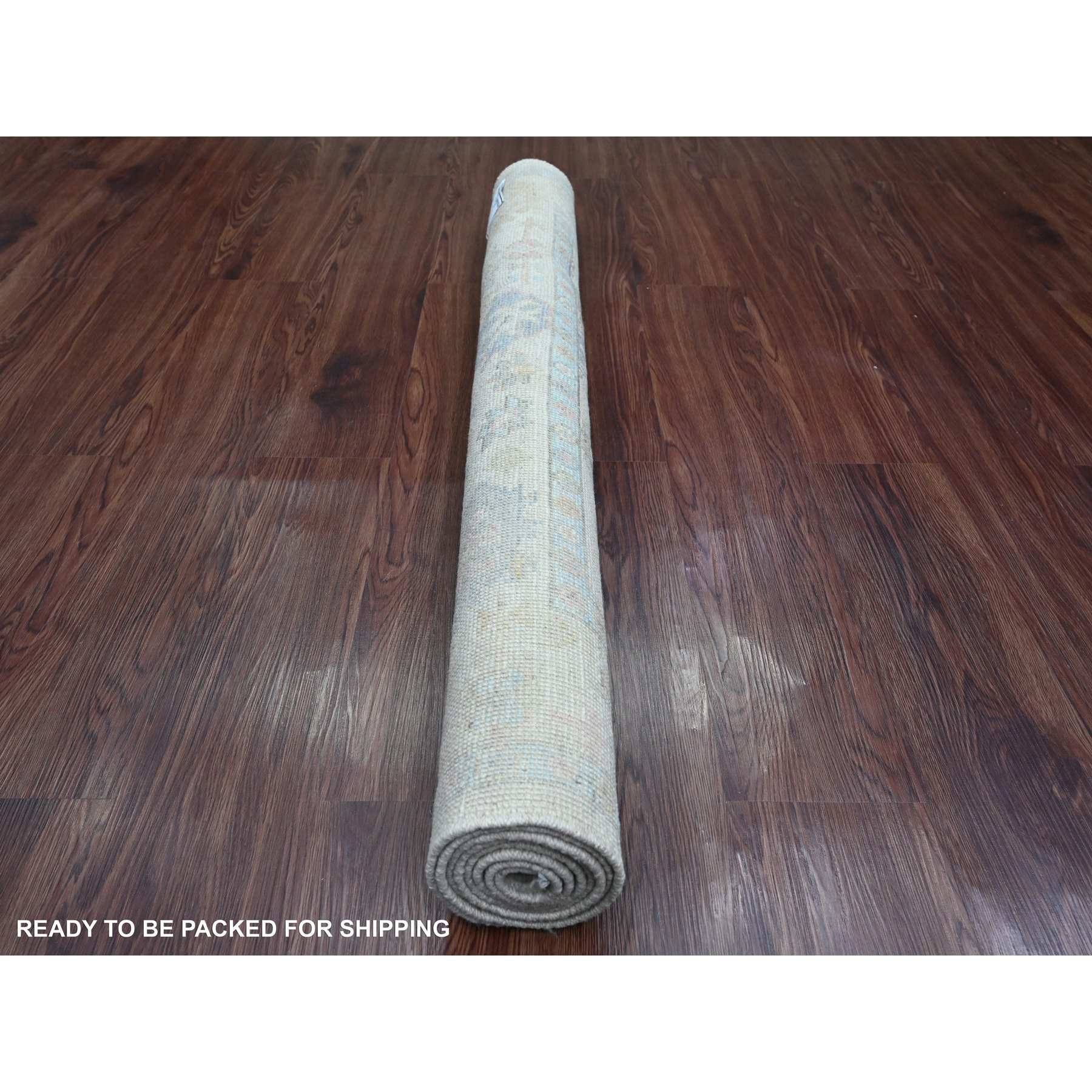 Oushak-And-Peshawar-Hand-Knotted-Rug-103775