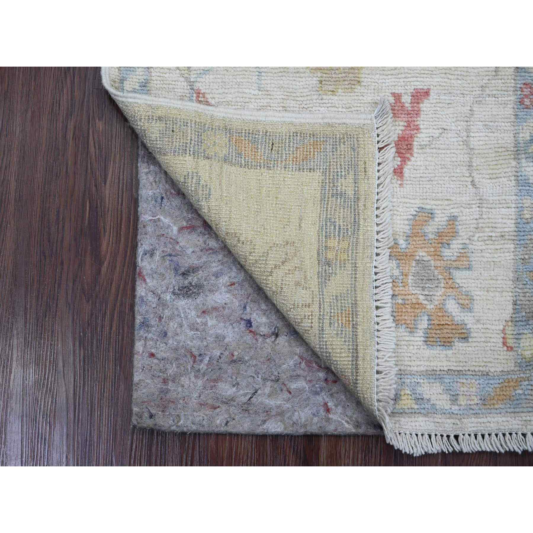 Oushak-And-Peshawar-Hand-Knotted-Rug-103785