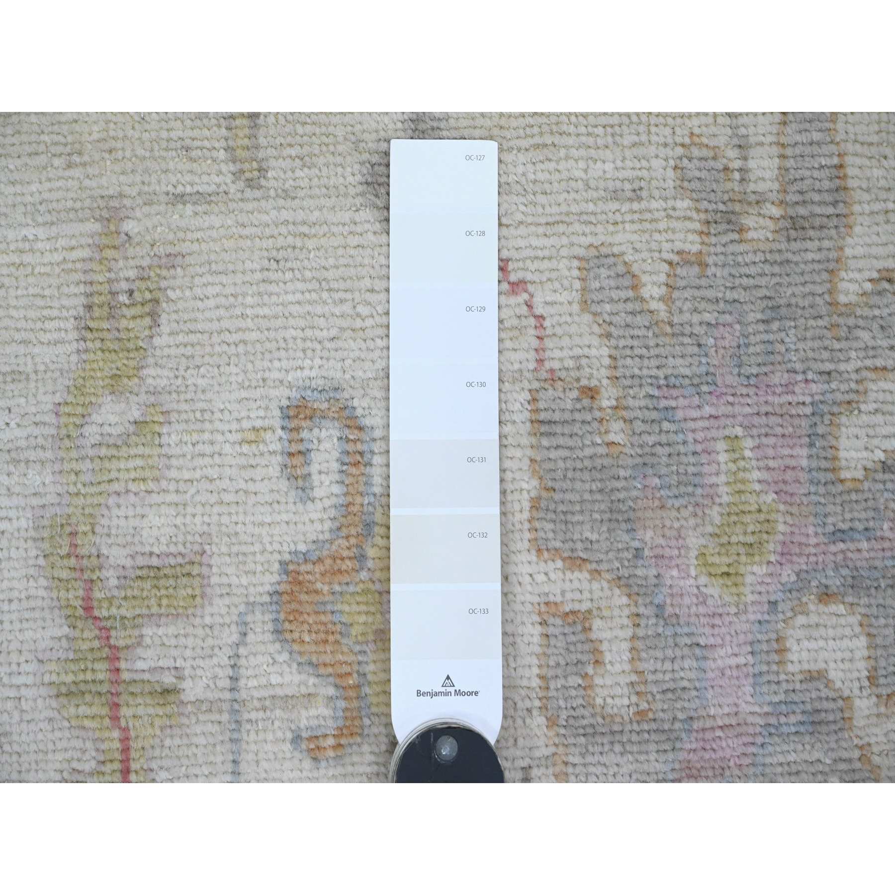 Oushak-And-Peshawar-Hand-Knotted-Rug-103785