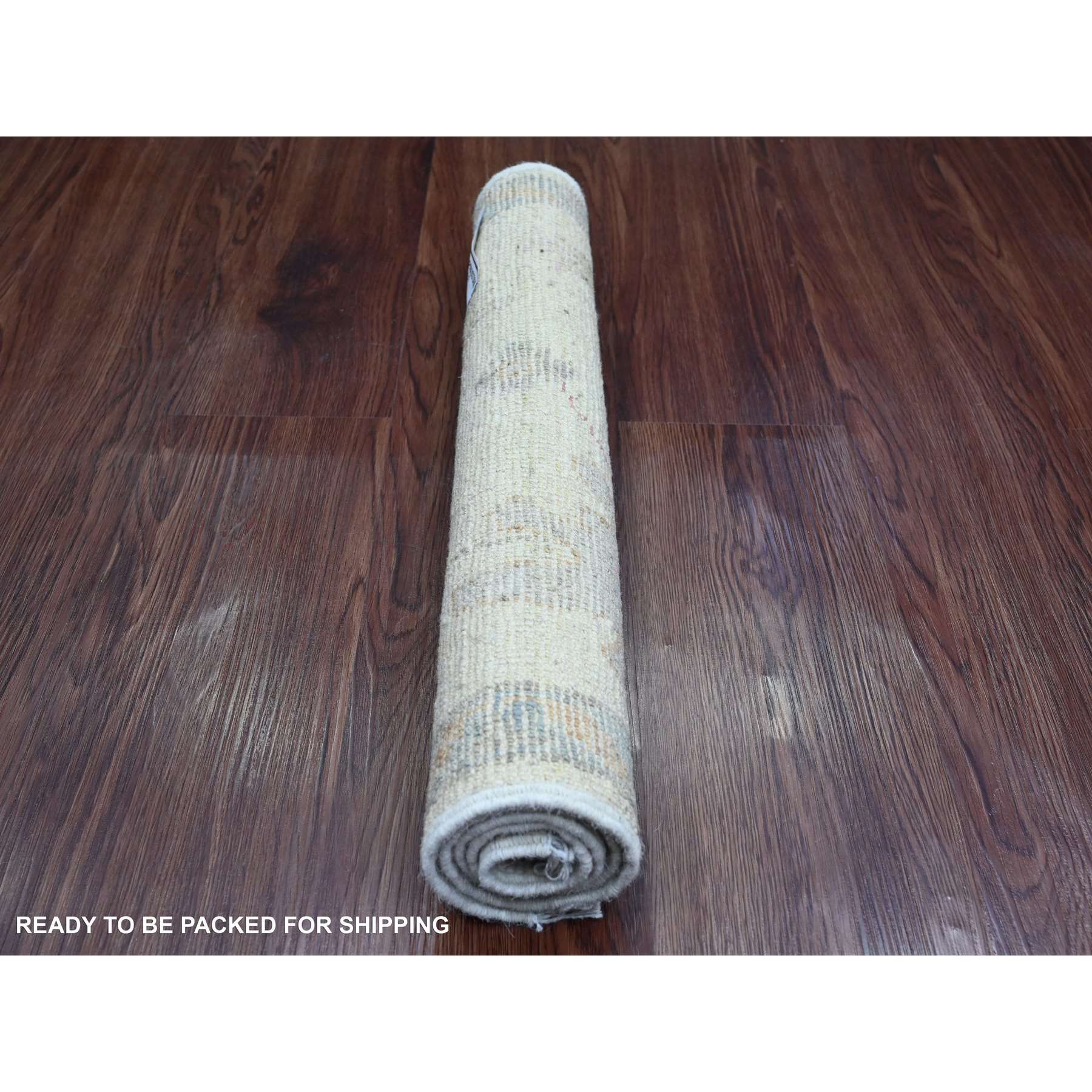 Oushak-And-Peshawar-Hand-Knotted-Rug-103785