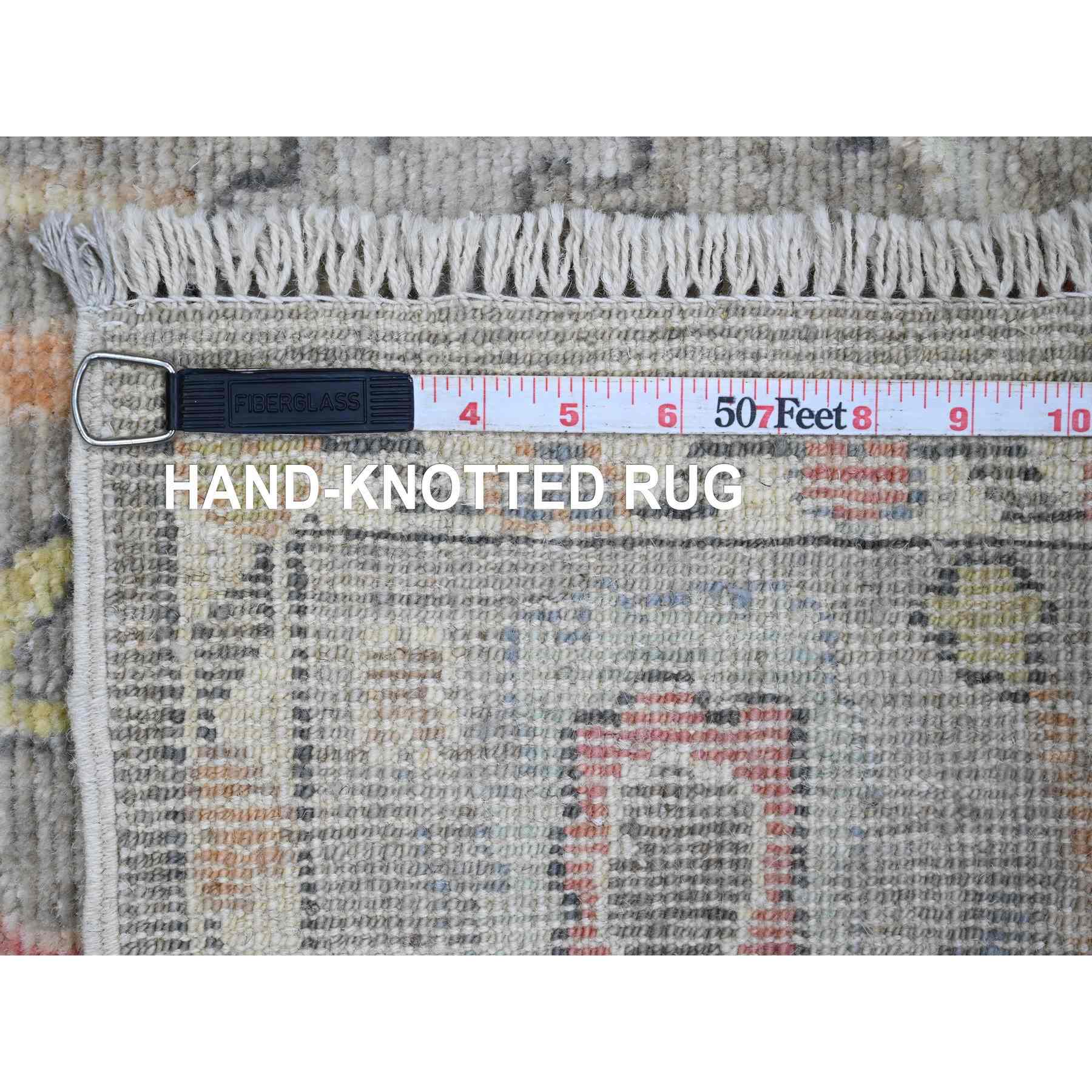 Oushak-And-Peshawar-Hand-Knotted-Rug-103795