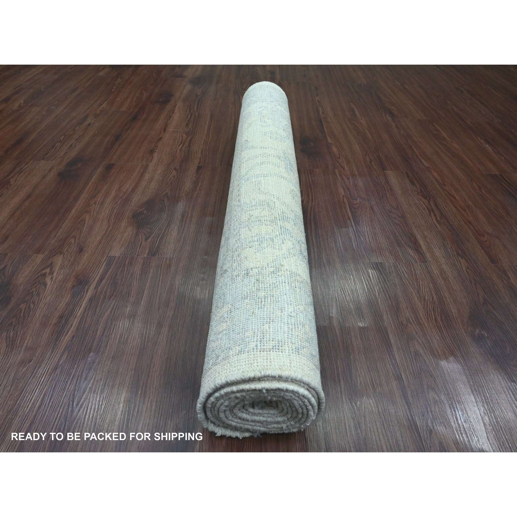 Oushak-And-Peshawar-Hand-Knotted-Rug-103820