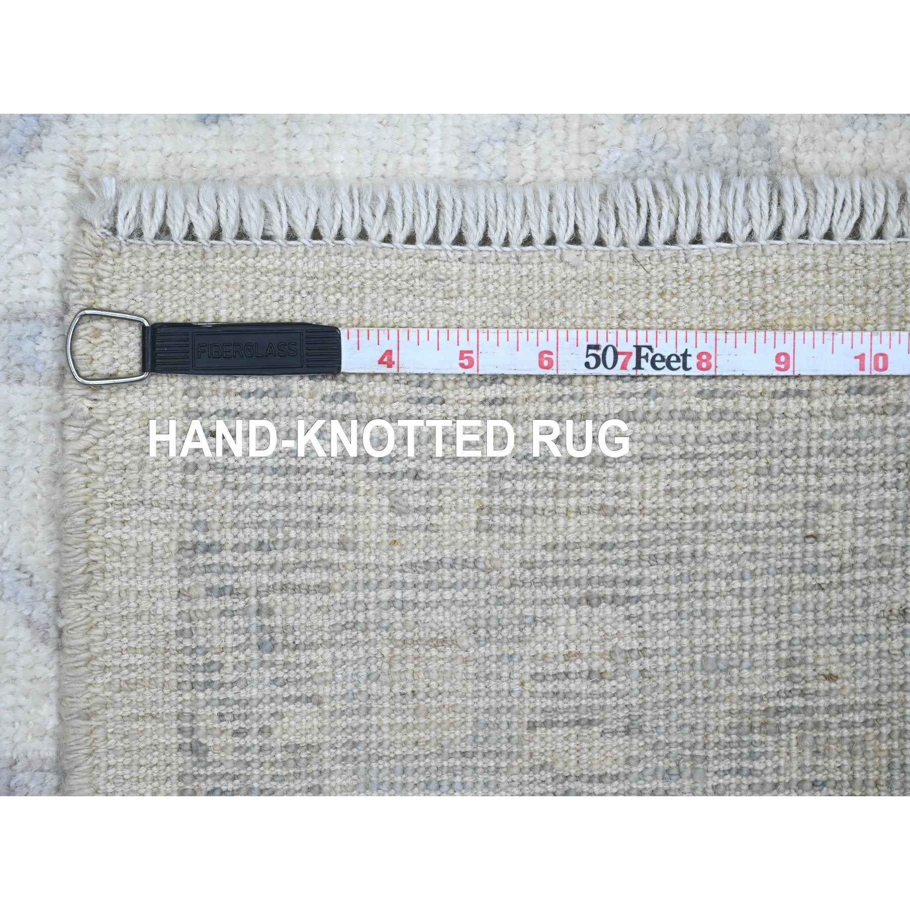 Oushak-And-Peshawar-Hand-Knotted-Rug-103820