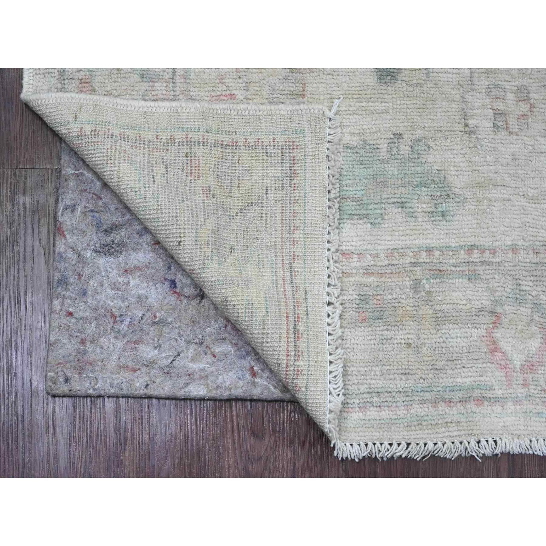 Oushak-And-Peshawar-Hand-Knotted-Rug-103835