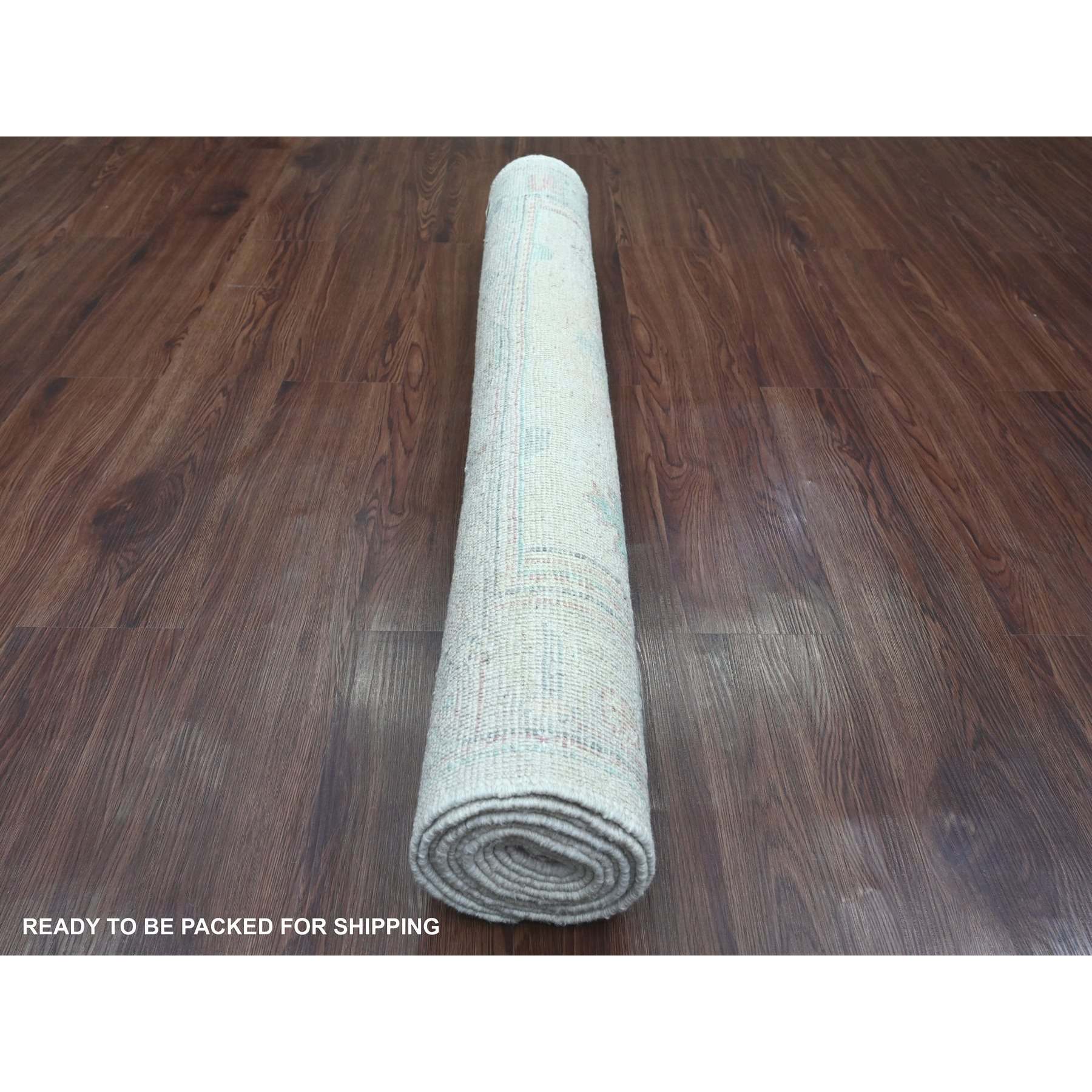 Oushak-And-Peshawar-Hand-Knotted-Rug-103835