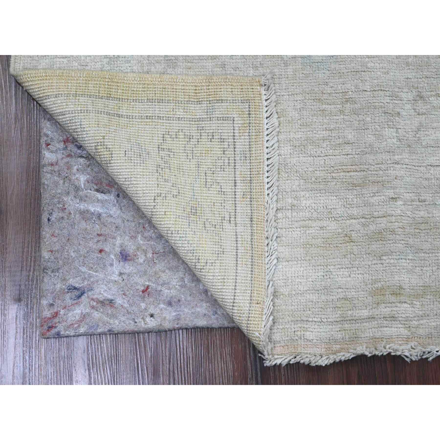 Oushak-And-Peshawar-Hand-Knotted-Rug-103840