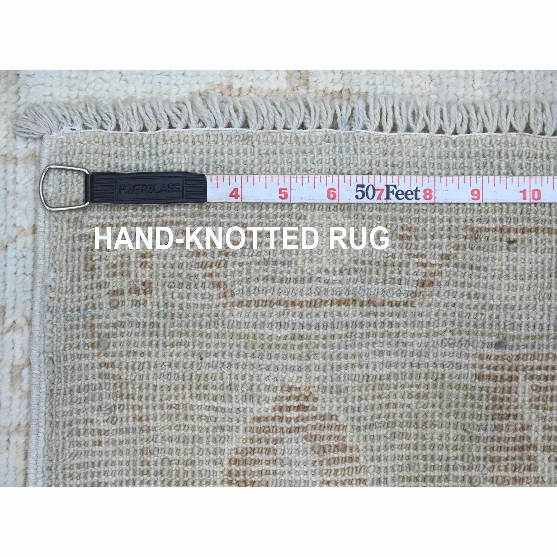Oushak-And-Peshawar-Hand-Knotted-Rug-103880