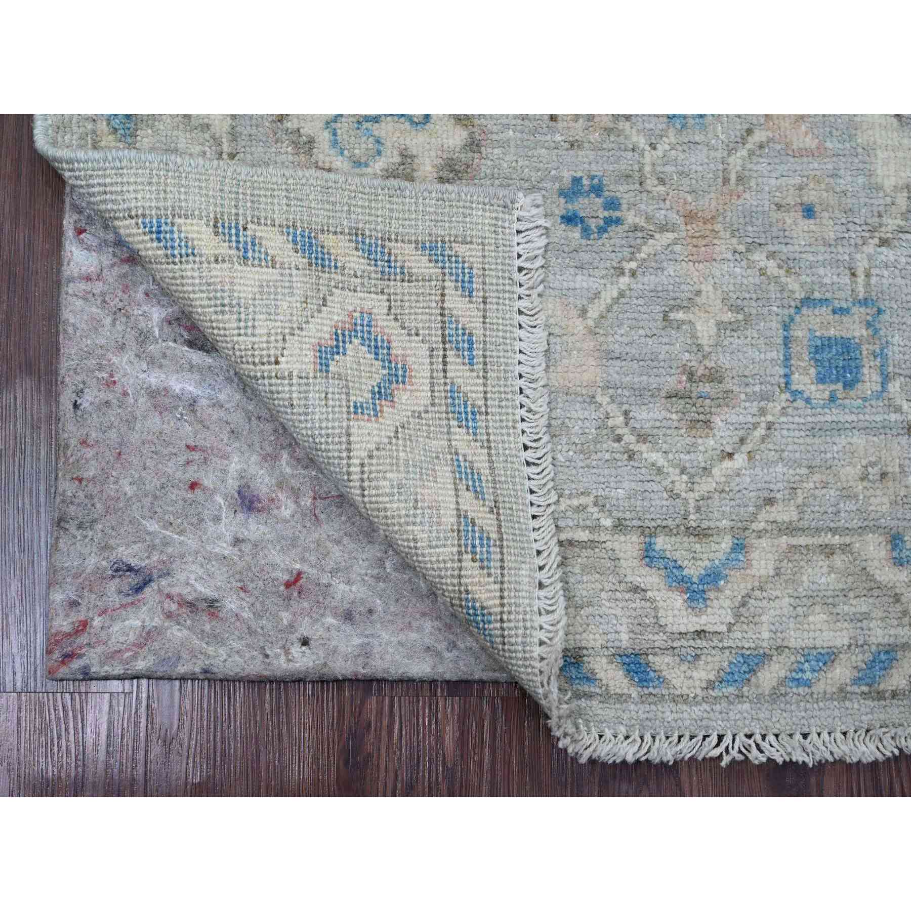 Oushak-And-Peshawar-Hand-Knotted-Rug-103930