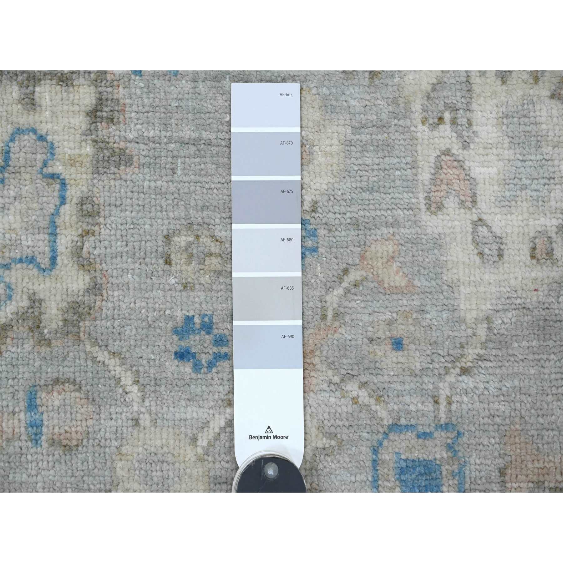 Oushak-And-Peshawar-Hand-Knotted-Rug-103930