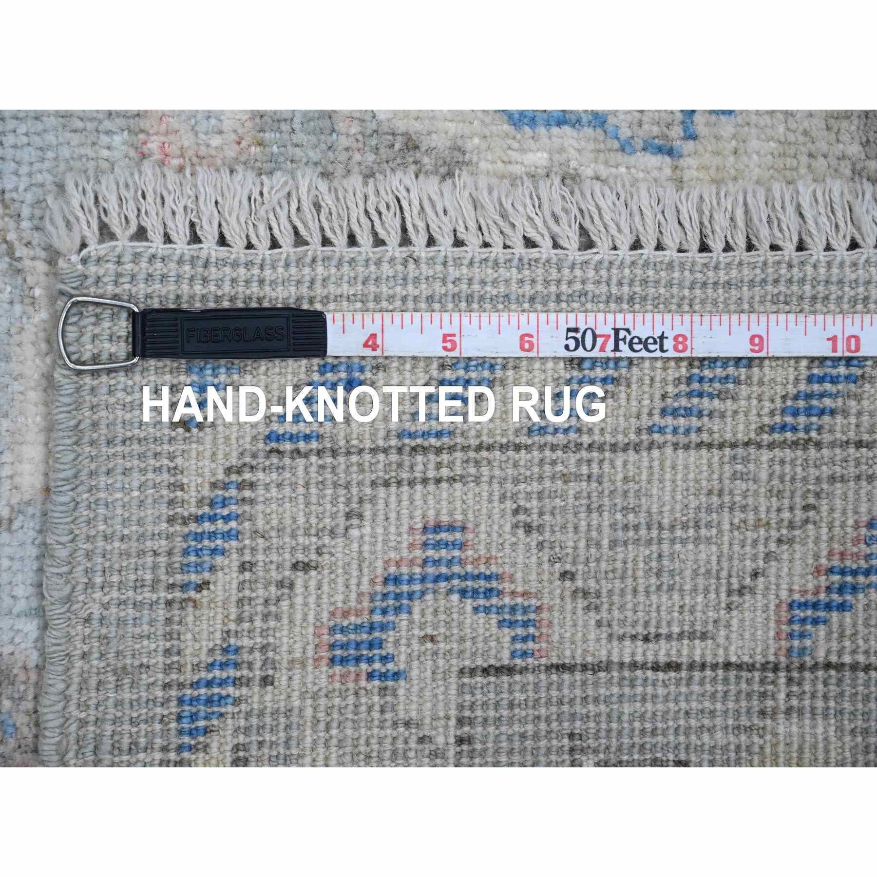 Oushak-And-Peshawar-Hand-Knotted-Rug-103930
