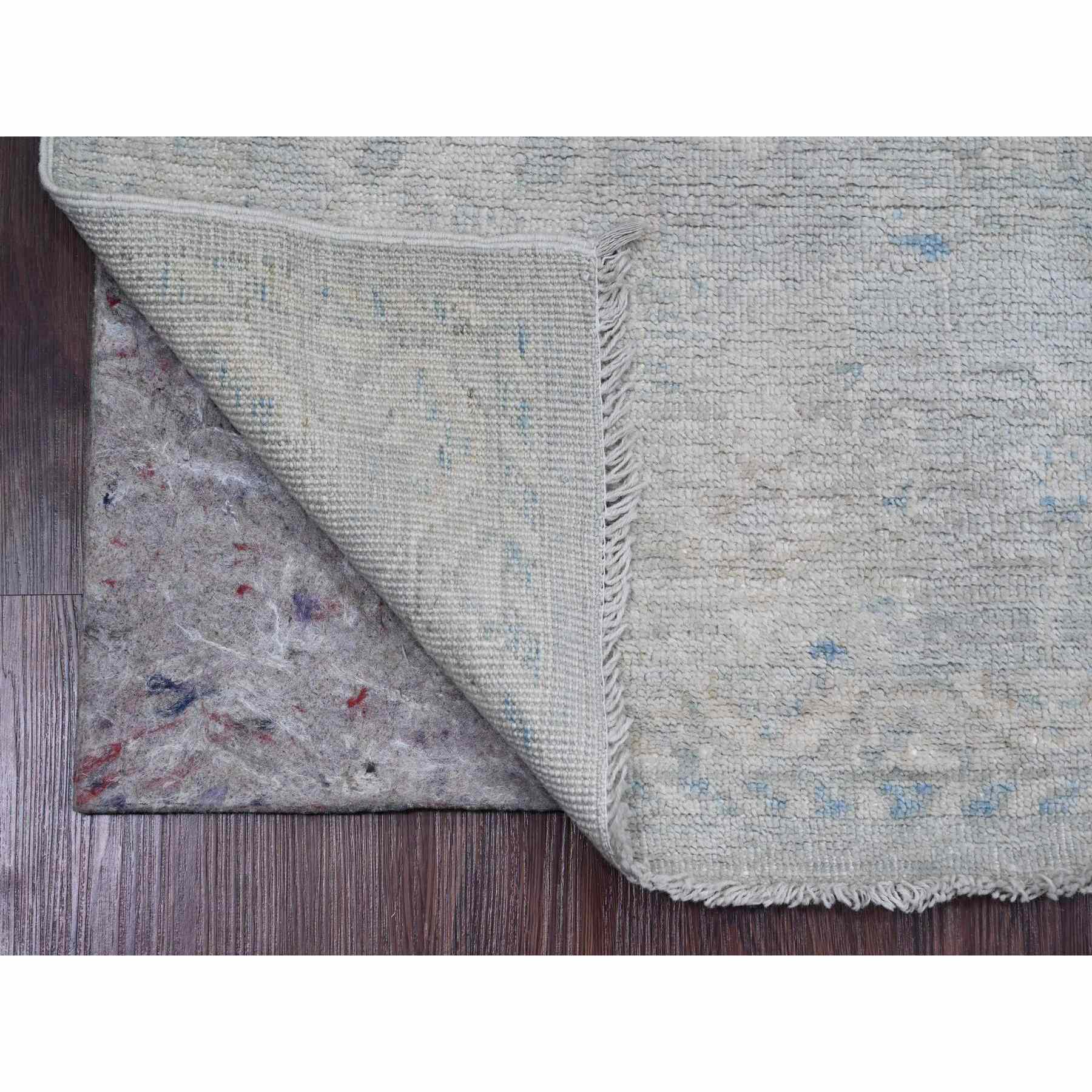 Oushak-And-Peshawar-Hand-Knotted-Rug-103955