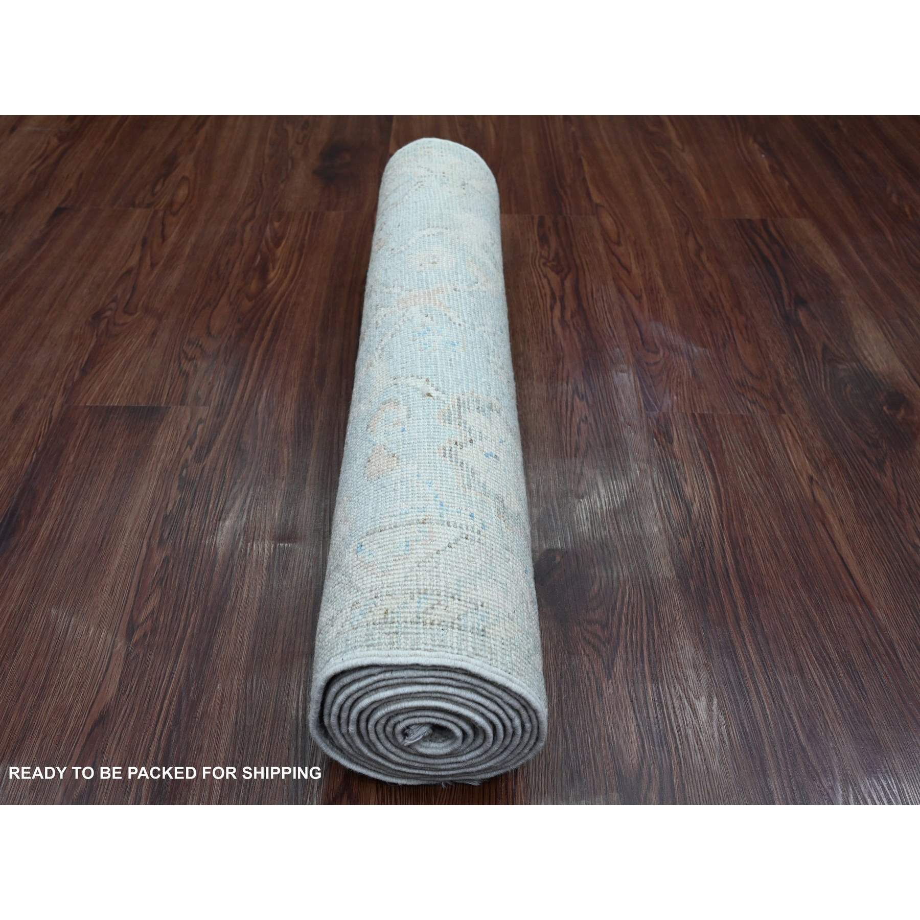 Oushak-And-Peshawar-Hand-Knotted-Rug-103955