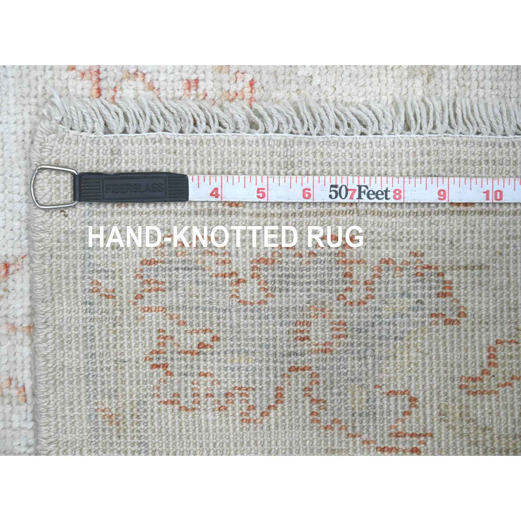 Oushak-And-Peshawar-Hand-Knotted-Rug-104010