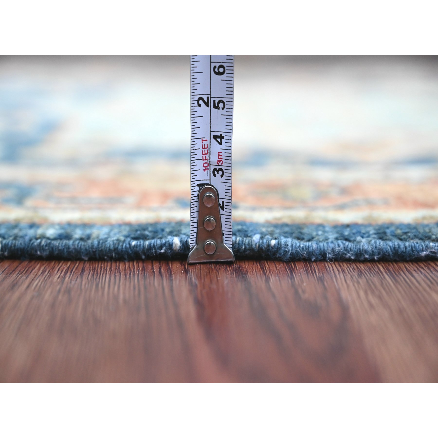 Oushak-And-Peshawar-Hand-Knotted-Rug-104075