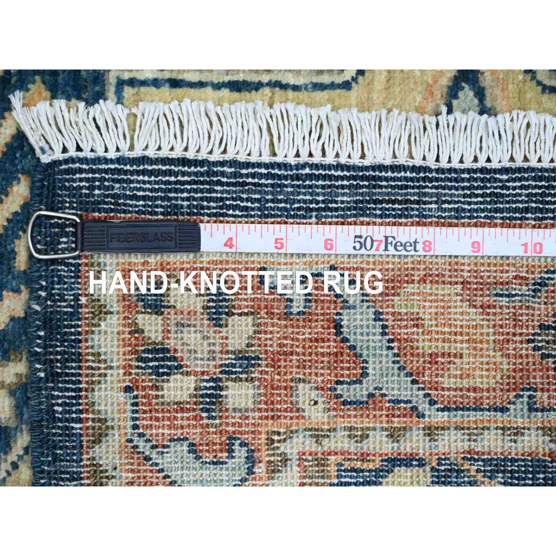 Oushak-And-Peshawar-Hand-Knotted-Rug-104075