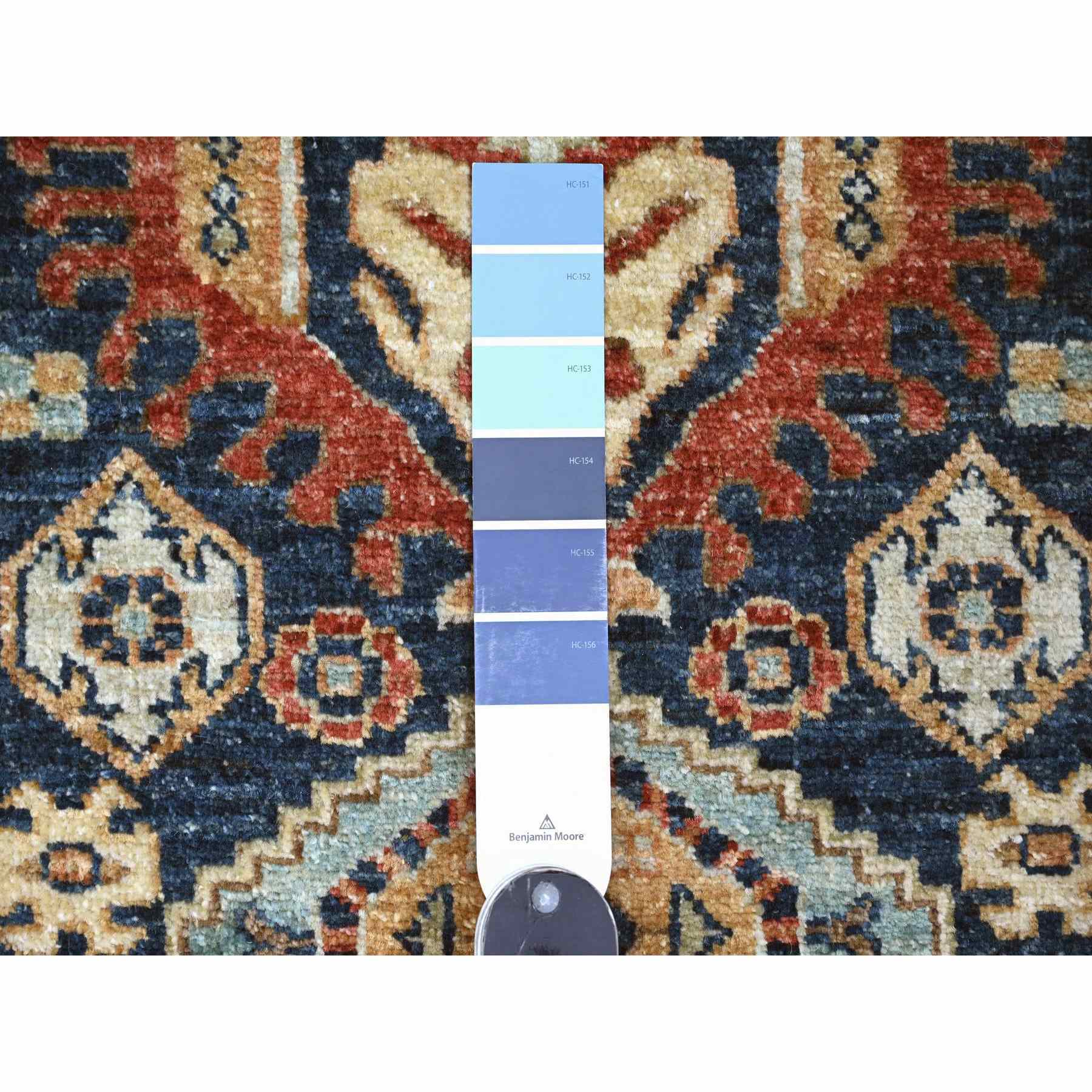 Oushak-And-Peshawar-Hand-Knotted-Rug-104095