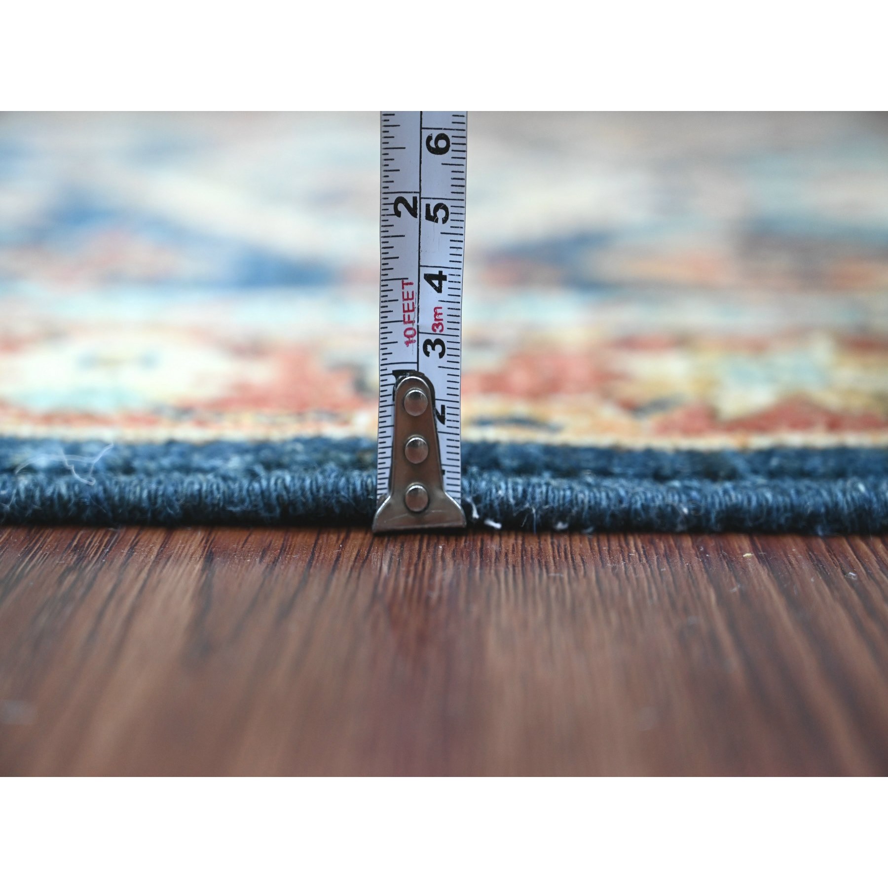 Oushak-And-Peshawar-Hand-Knotted-Rug-104095
